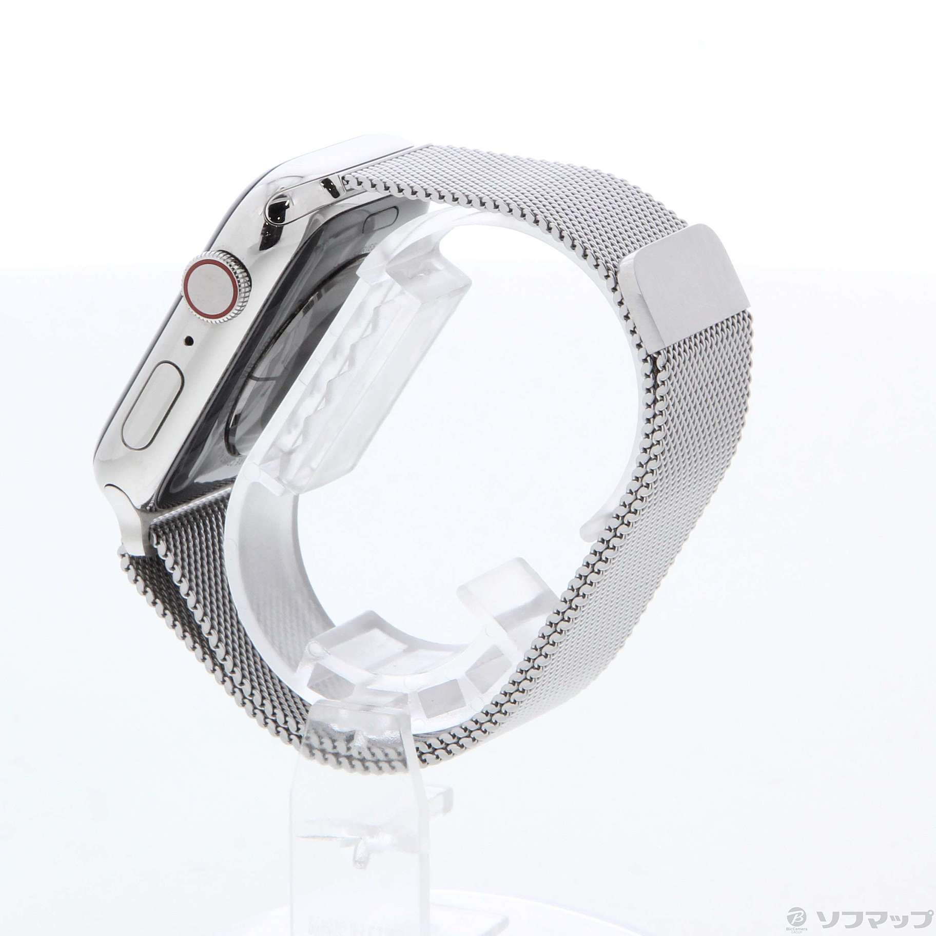 apple watch シリーズ5 ステンレスシルバー44m/ミラネーゼループ