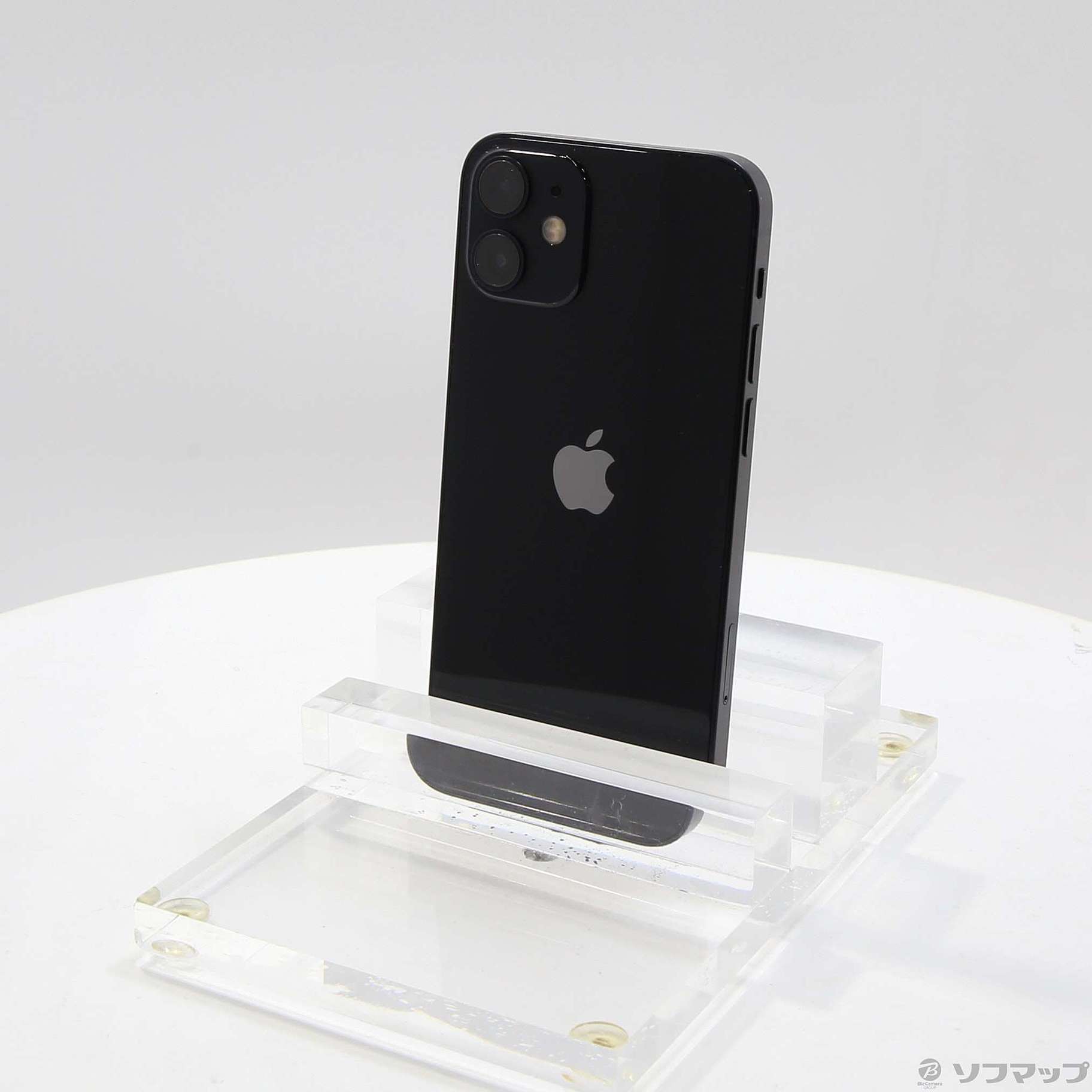 中古】iPhone12 mini 64GB ブラック MGA03J／A SIMフリー