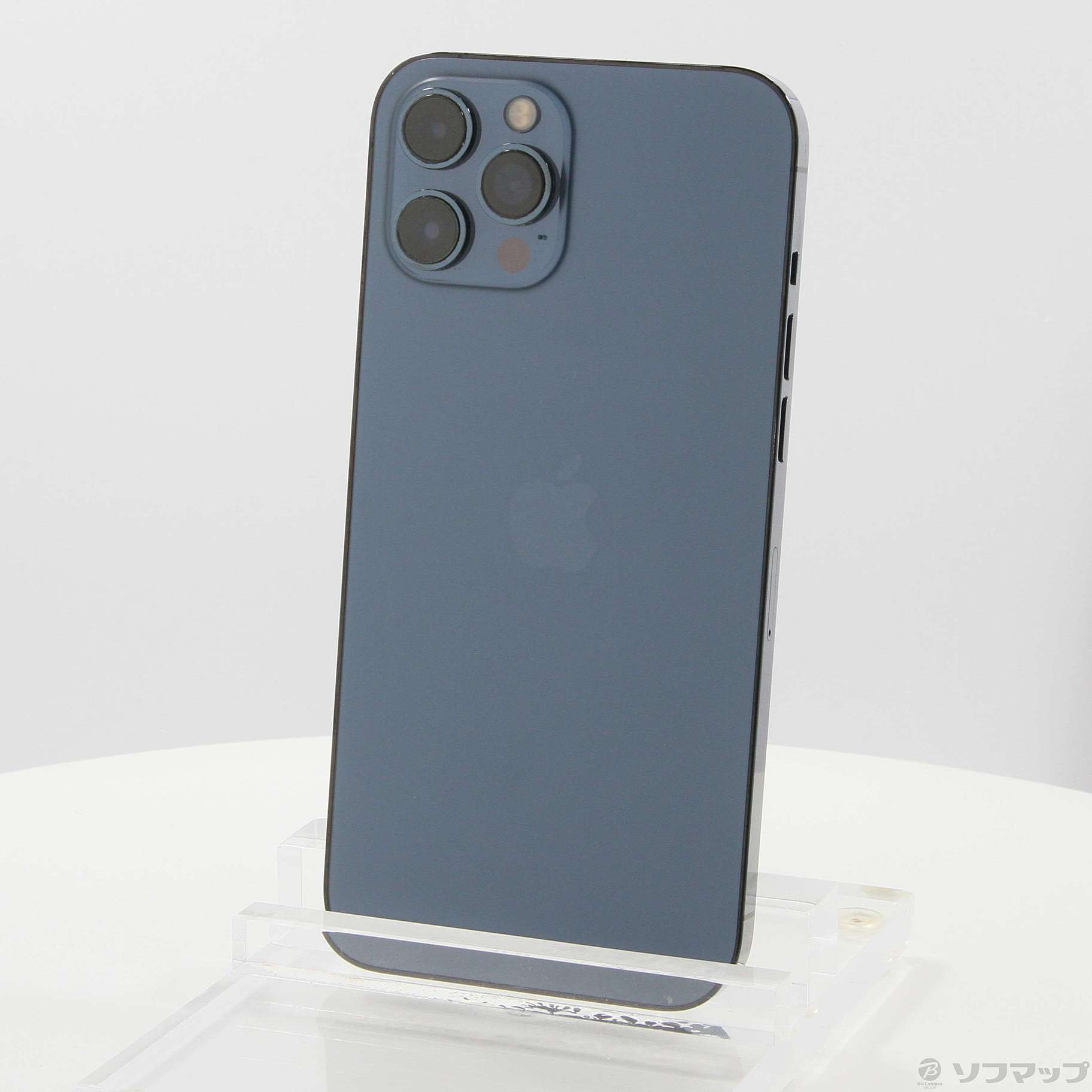 中古】iPhone12 Pro Max 128GB パシフィックブルー MGCX3J／A SIM