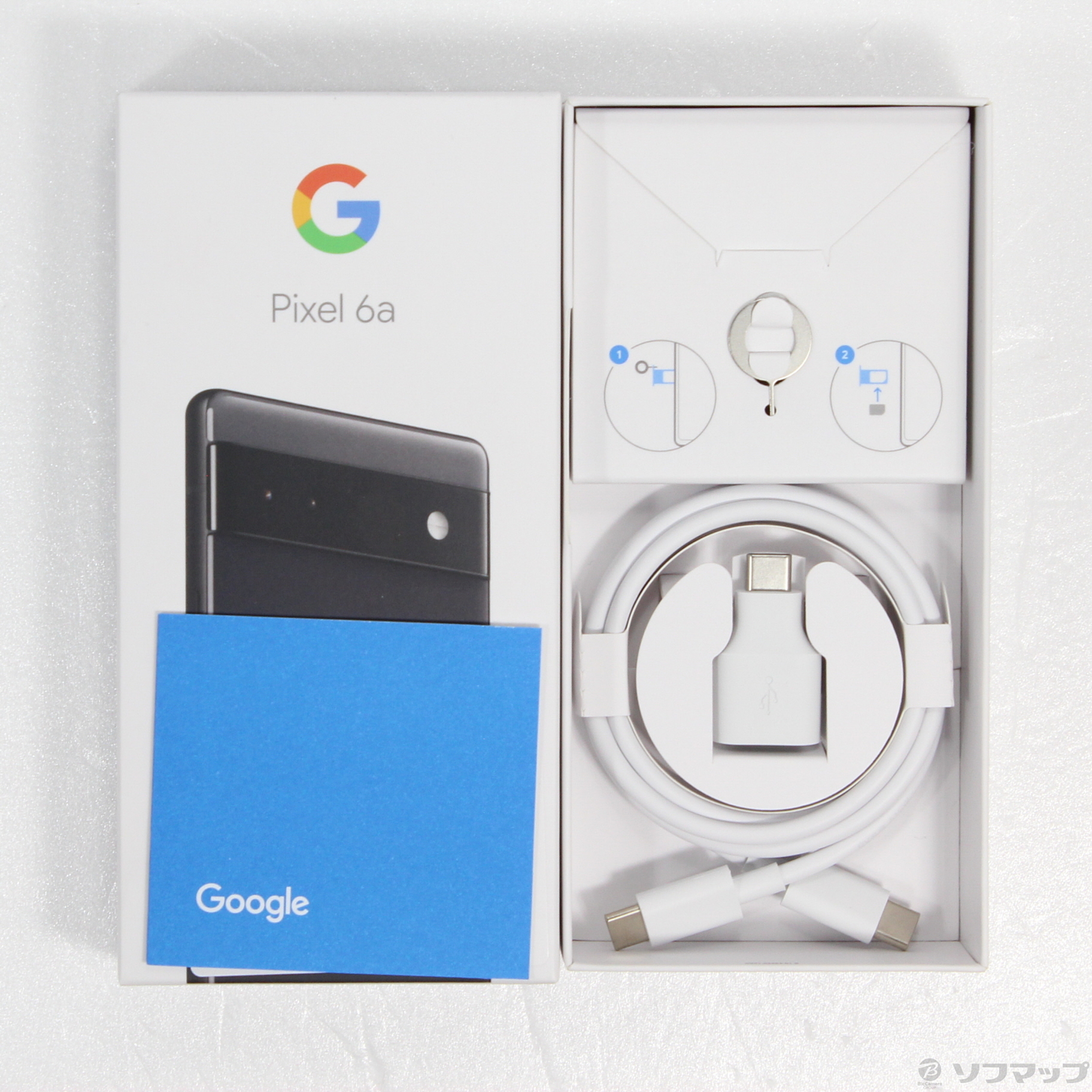 中古】Google Pixel 6a 128GB チャコール GB17L SoftBank