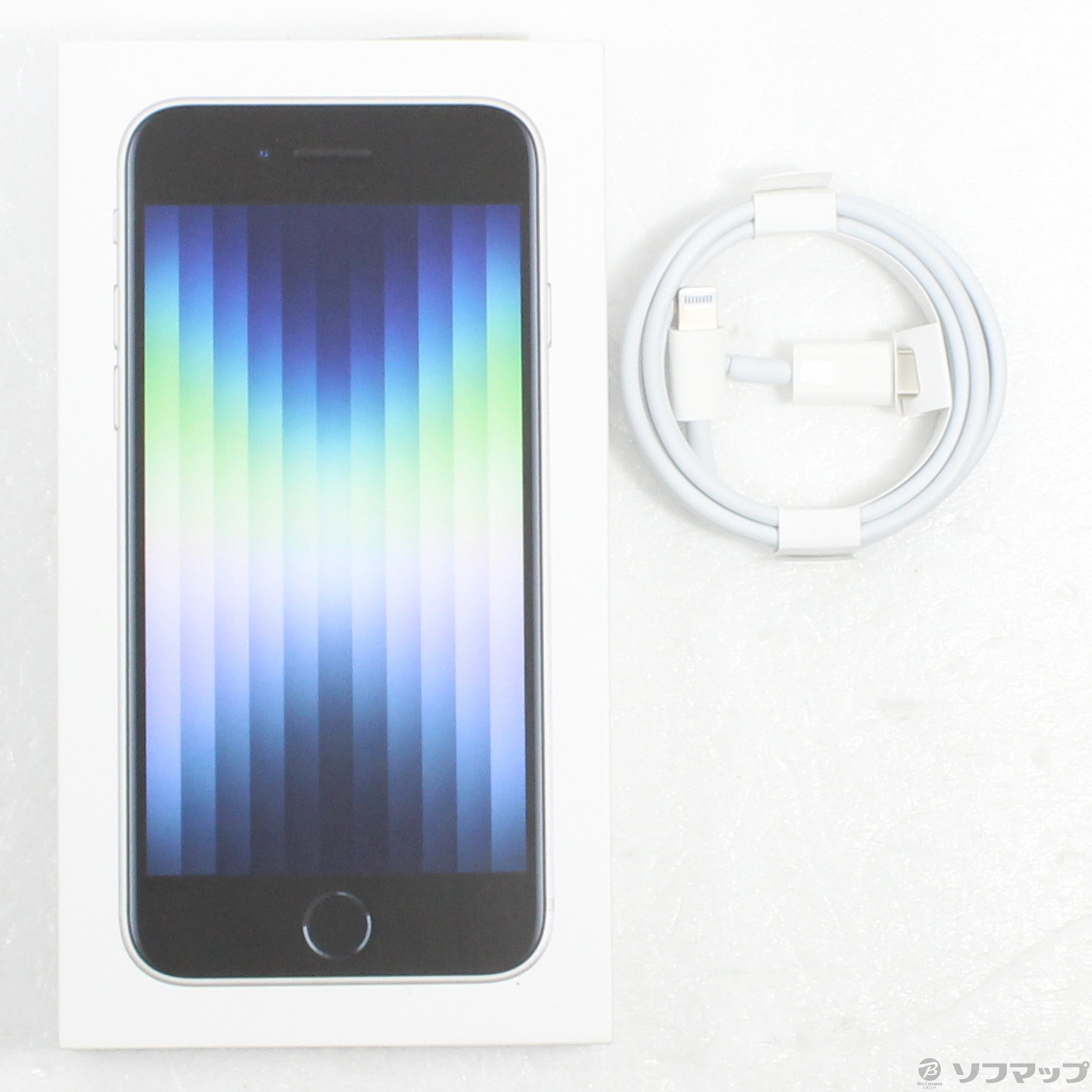 中古】iPhone SE 第3世代 64GB スターライト MMYD3J／A SIMフリー [2133052898238] -  リコレ！|ビックカメラグループ ソフマップの中古通販サイト