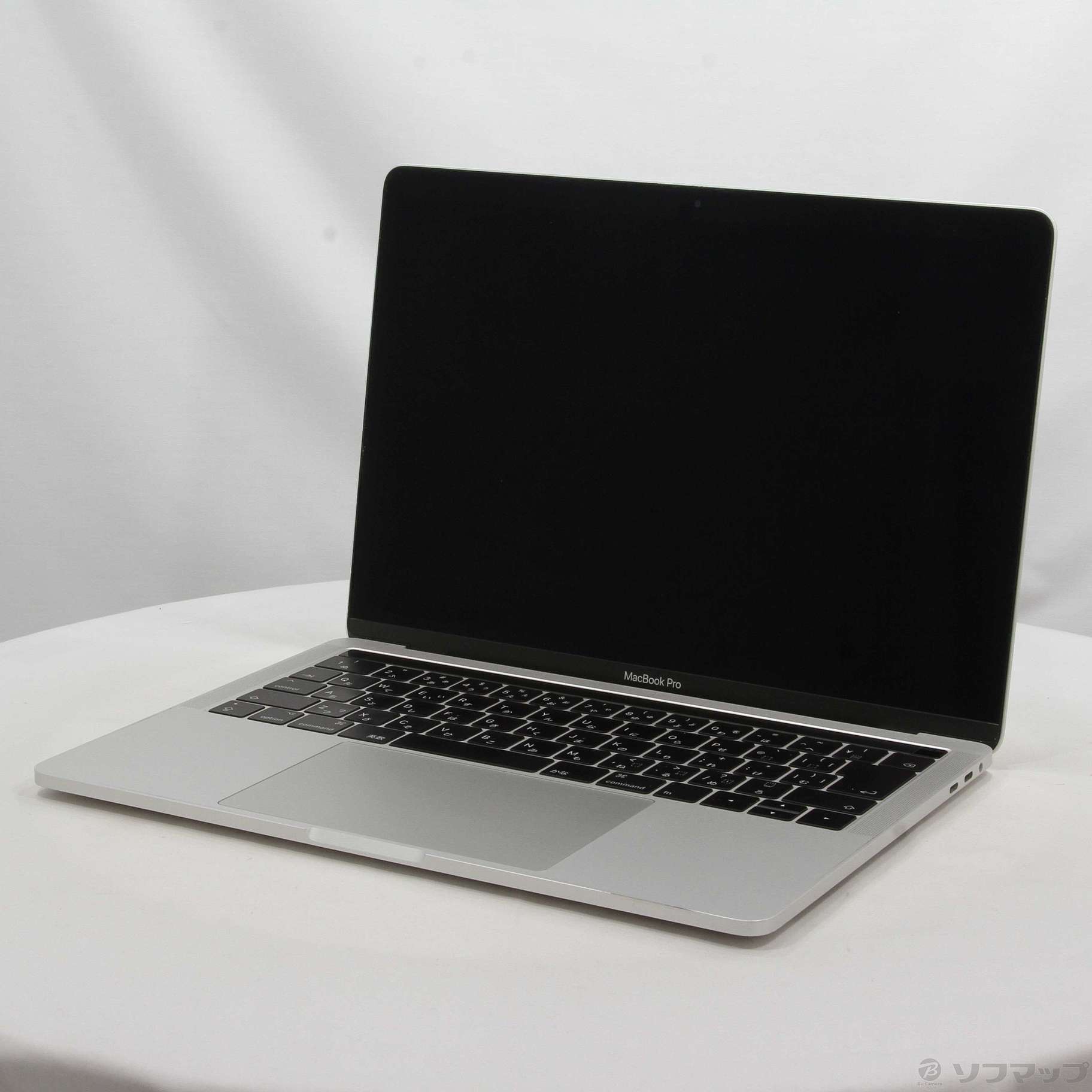 (中古)Apple MacBook Pro 13.3-inch Mid 2017 MPXY2J/A Core_i7 3.5GHz 16GB SSD512GB シルバー (10.15 Catalina)(349-ud)
