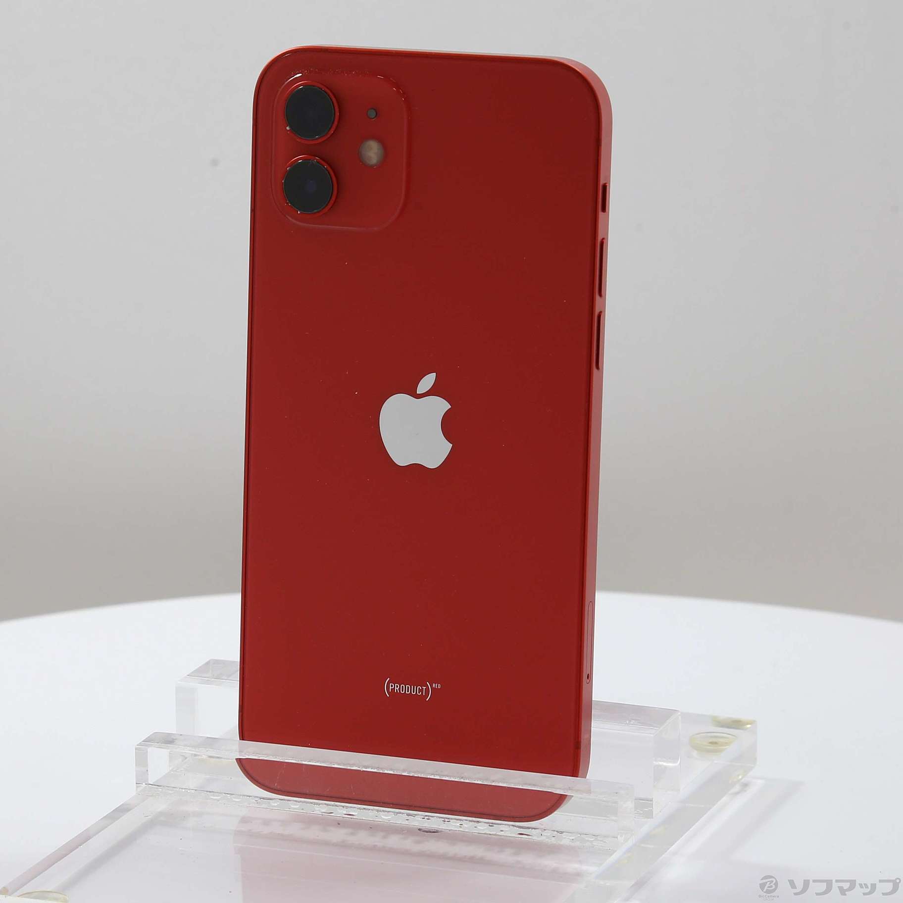 (中古)Apple iPhone12 64GB プロダクトレッド MGHQ3J/A SIMフリー(305-ud)