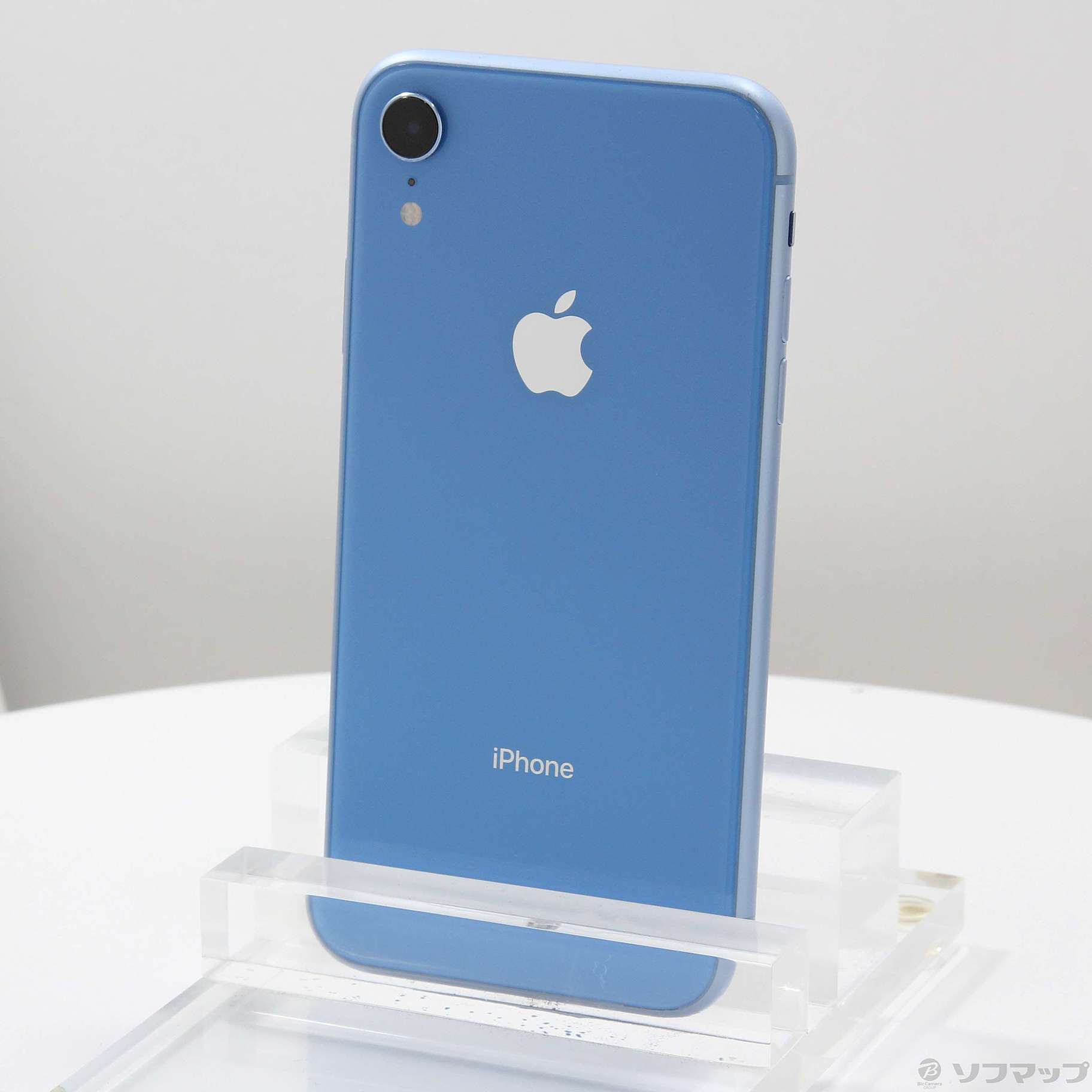(中古)Apple iPhoneXR 128GB ブルー MT0U2J/A SIMフリー(262-ud)
