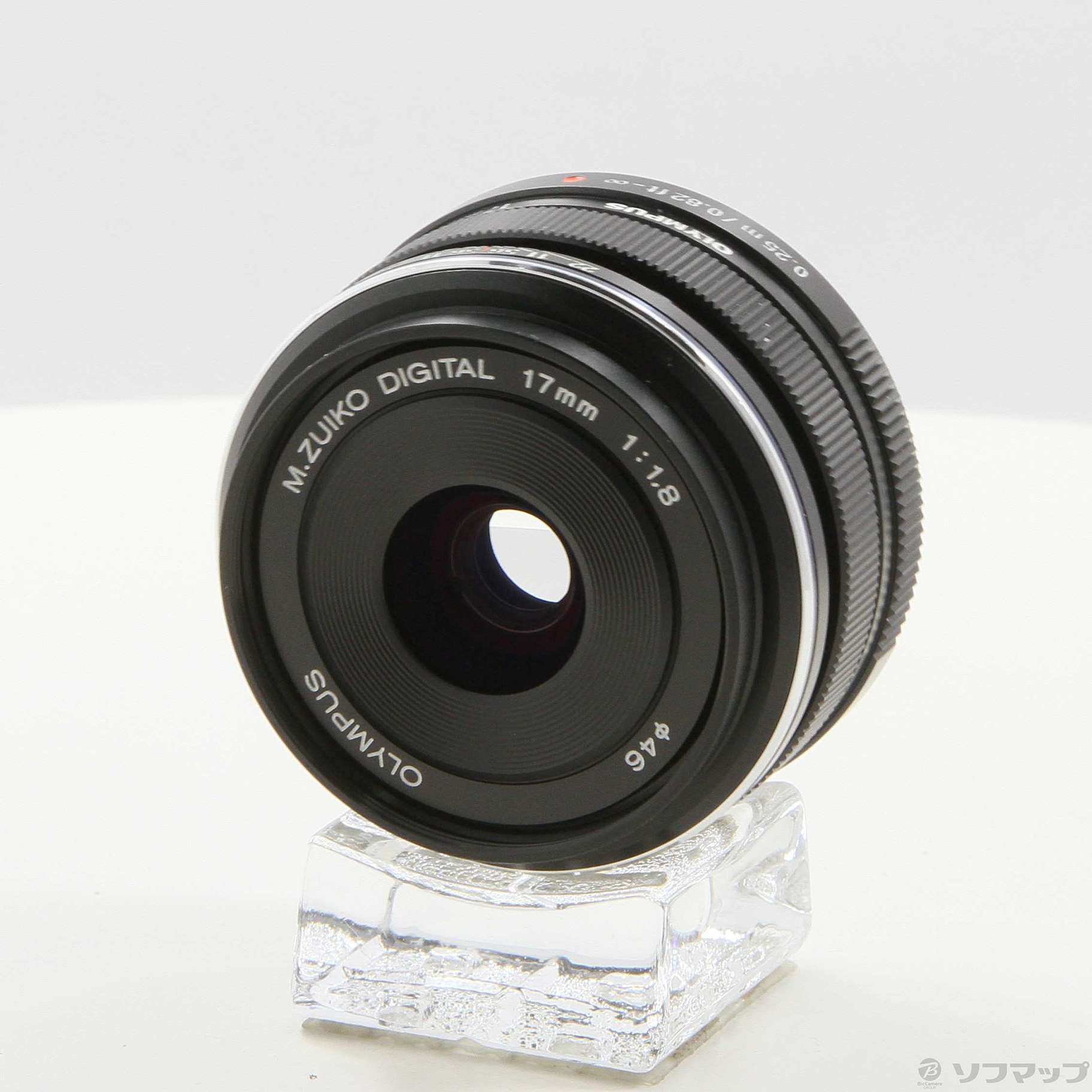 中古】M.ZUIKO DIGITAL 17mm F1.8 ブラック μ4／3 [2133052915386  