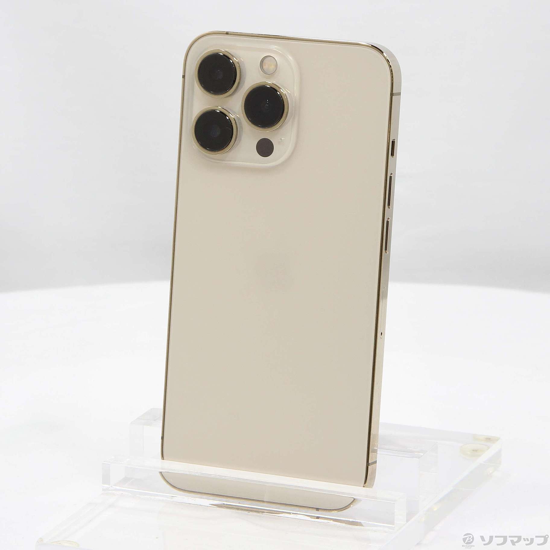 中古】iPhone13 Pro 128GB ゴールド MLUH3J／A SIMフリー