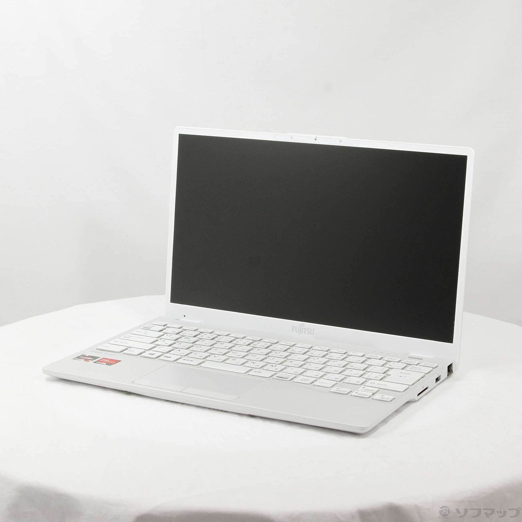 中古】LIFEBOOK UH75／E3 FMVU75E3W シルバーホワイト 〔Windows 10 
