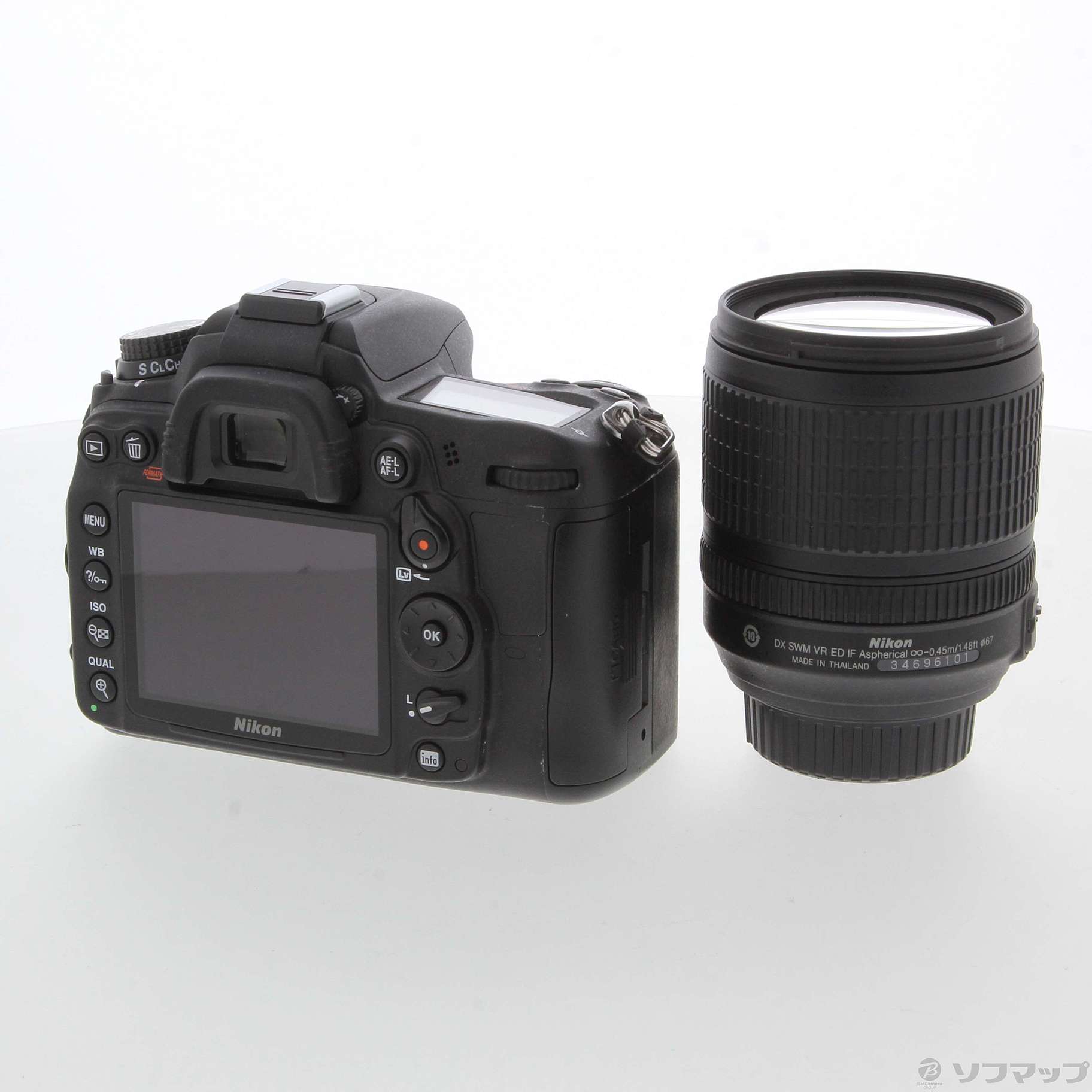 中古】Nikon D7000 18-105 VR レンズキット (1620万画素／SDXC 