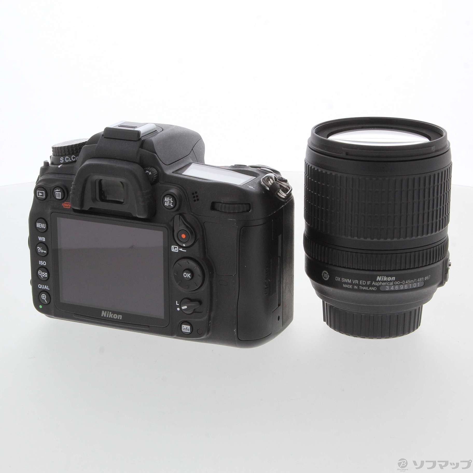 Nikon デジタル一眼レフカメラ D7000 18-105 VR レンズキット無顔認識 ...