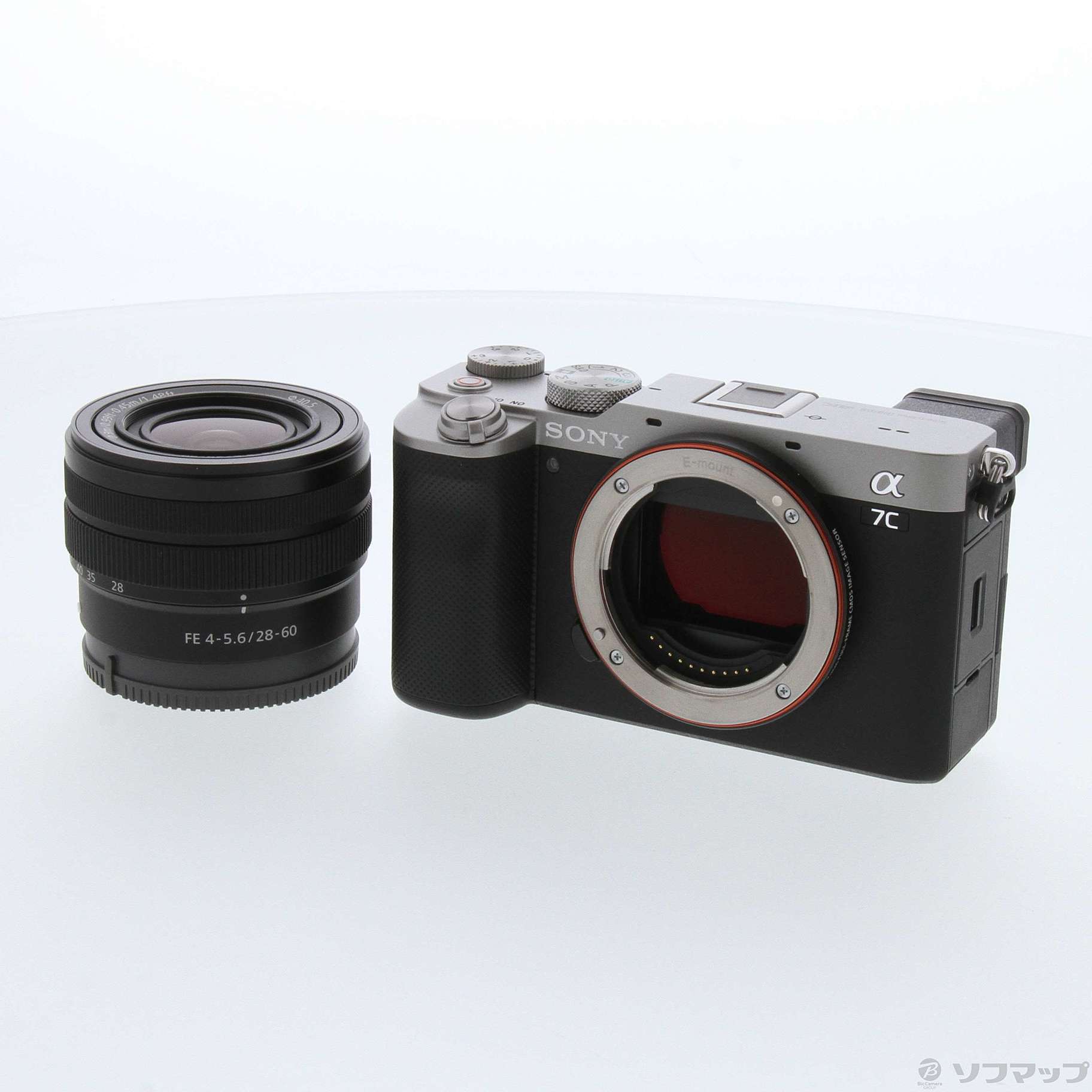 中古】α7C ズームレンズキット シルバー ILCE-7CL S [2133052920243