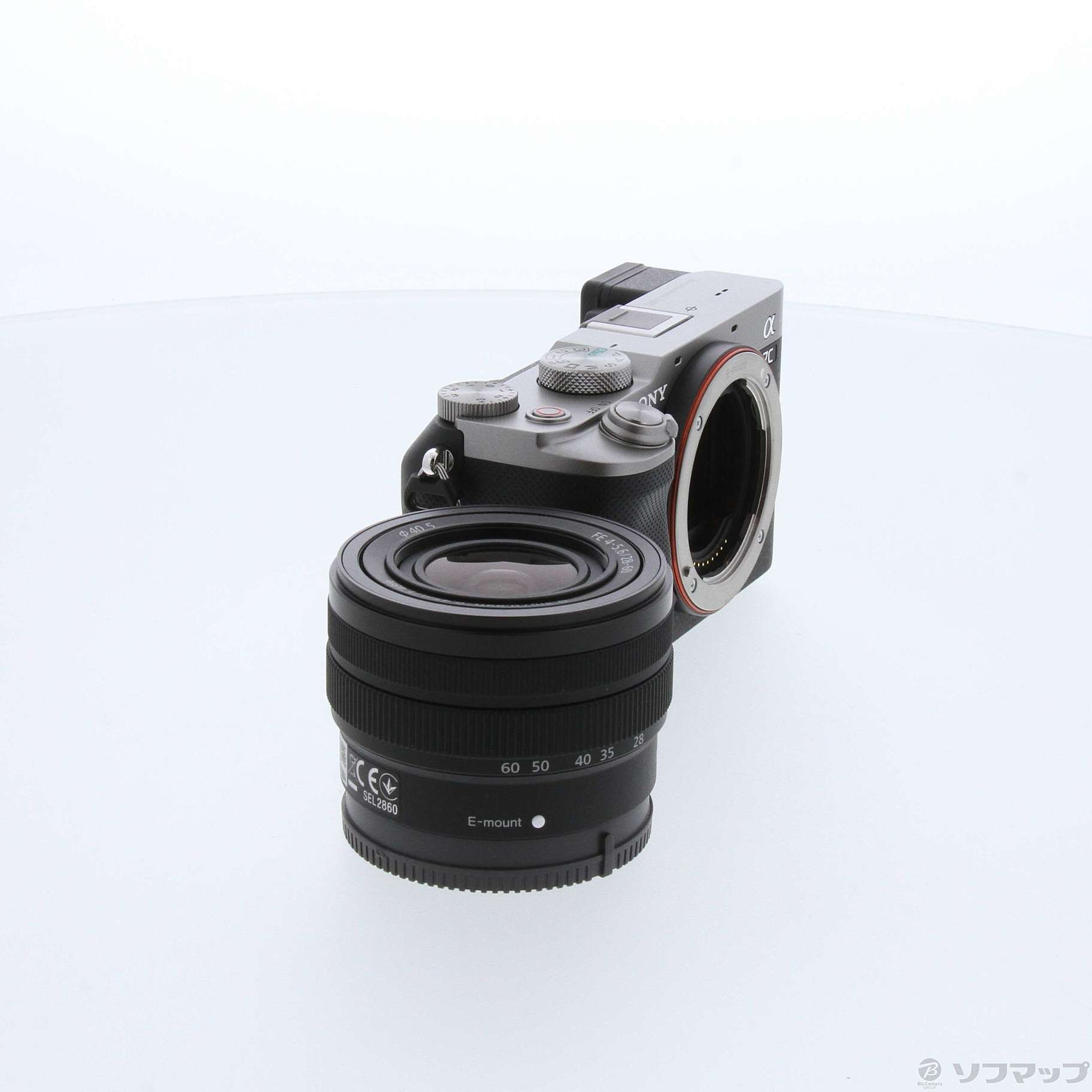 中古】α7C ズームレンズキット シルバー ILCE-7CL S [2133052920243