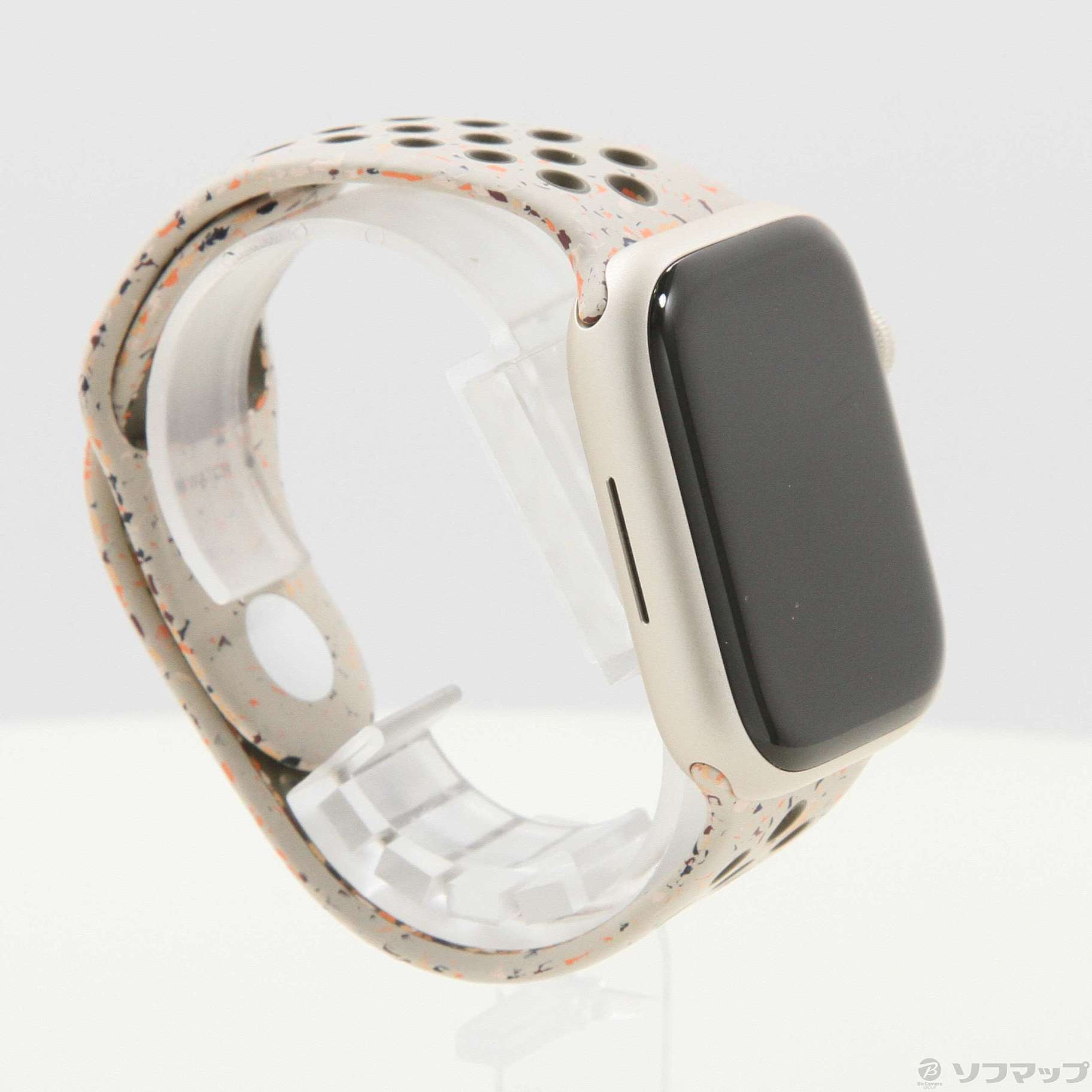 中古】Apple Watch Series 9 GPS 45mm スターライトアルミニウムケース 