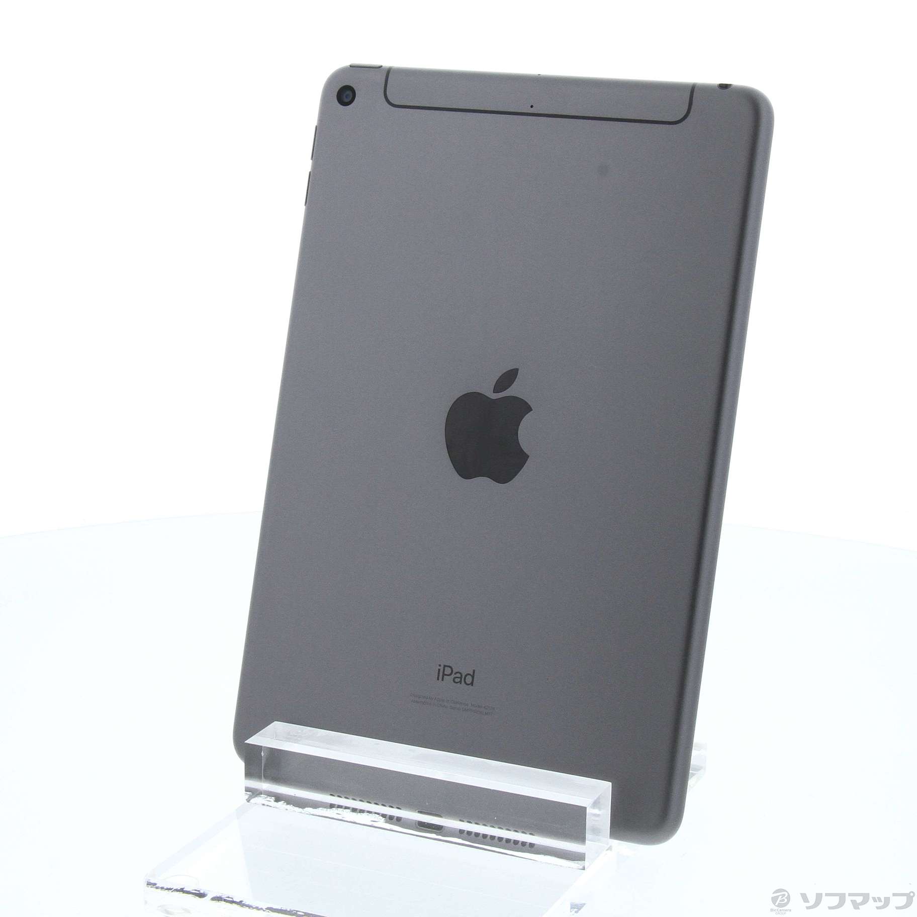 (中古)Apple iPad mini 第5世代 64GB スペースグレイ MUX52J/A SIMフリー(258-ud)