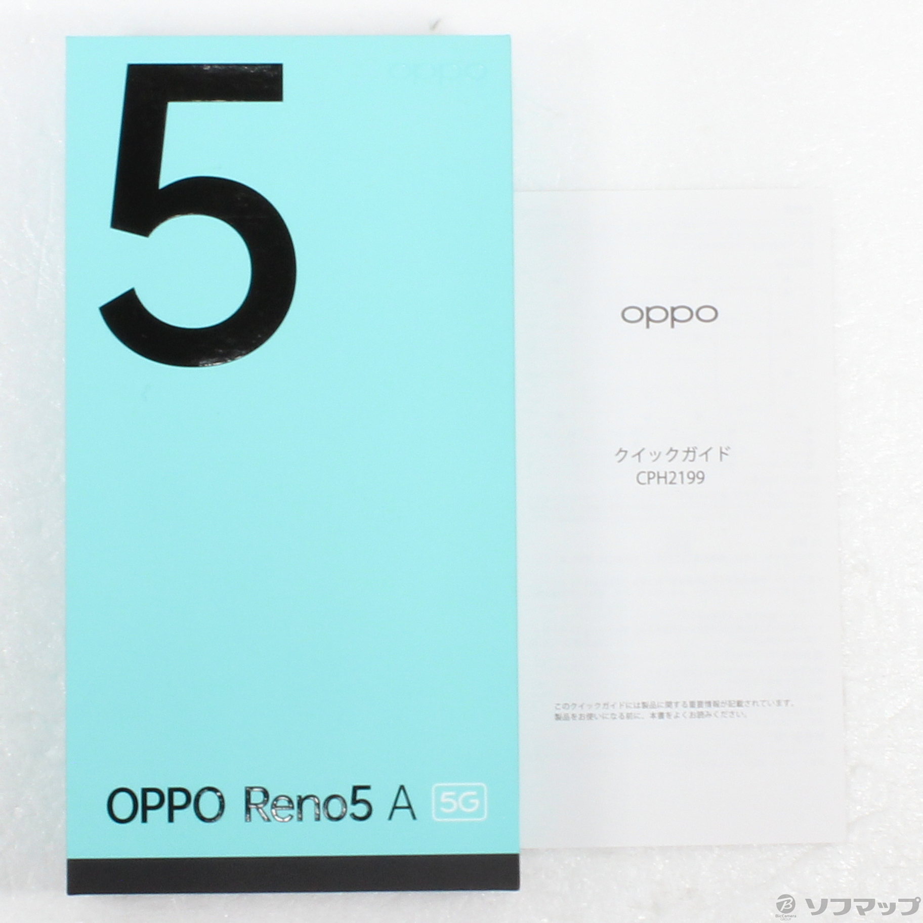 中古】OPPO Reno5 A 128GB アイスブルー CPH2199 SIMフリー