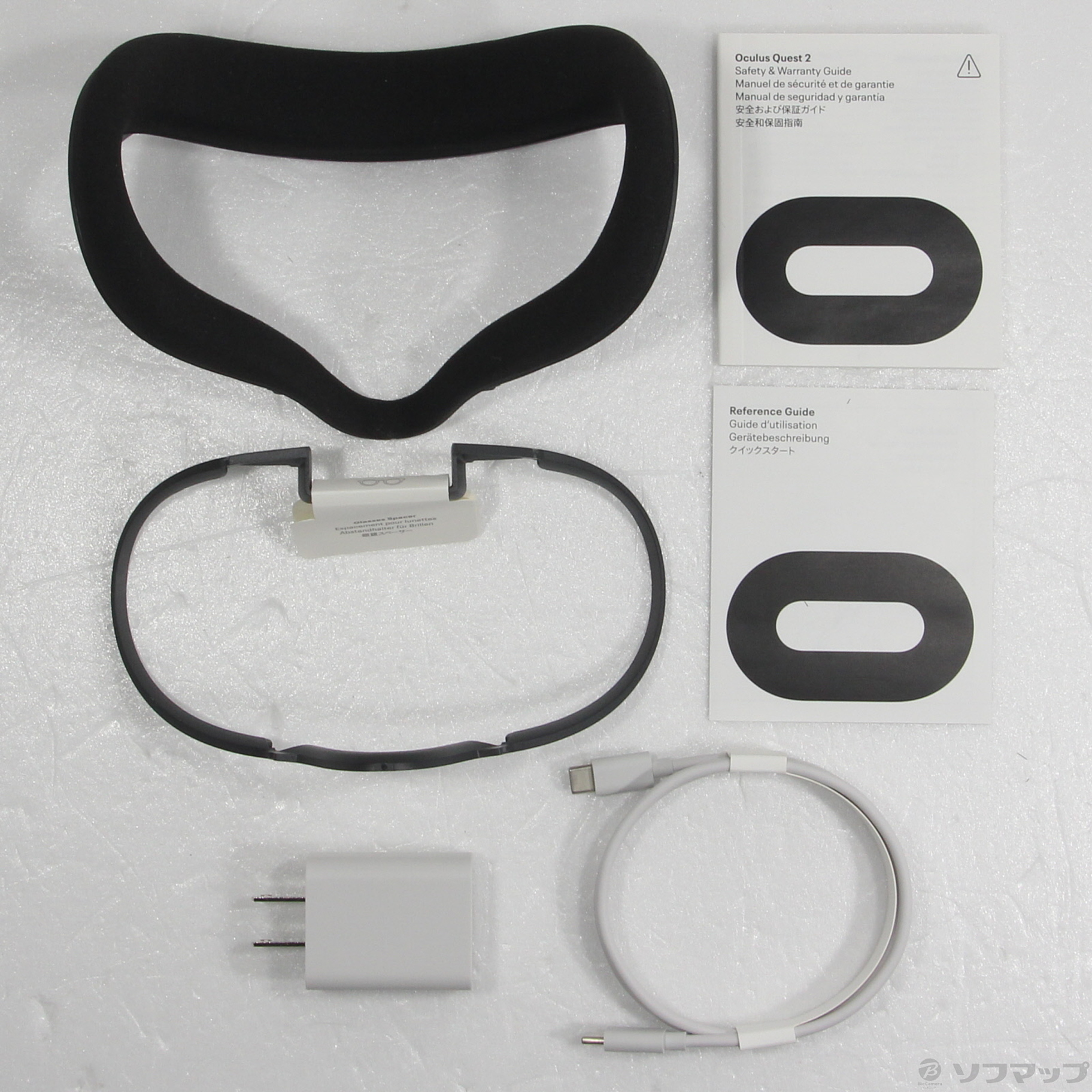 中古】Oculus Quest 2 64GB ライトグレー 301-00352-01