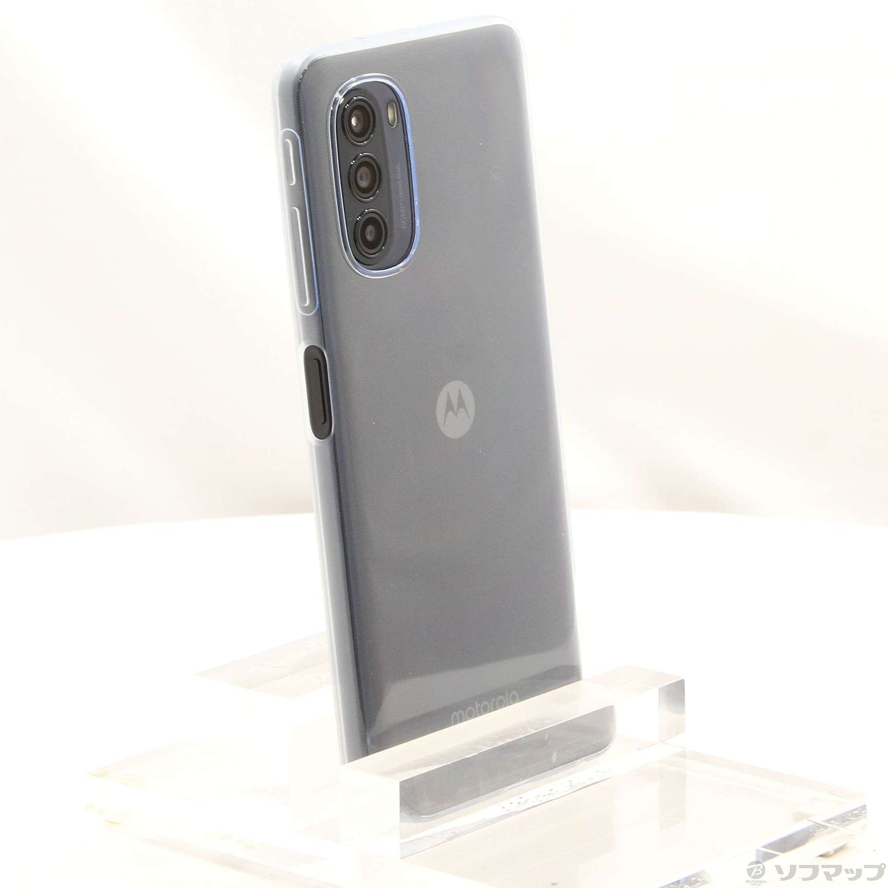 中古】〔展示品〕 moto g52j 5G II 128GB インクブラック PATM0004JP