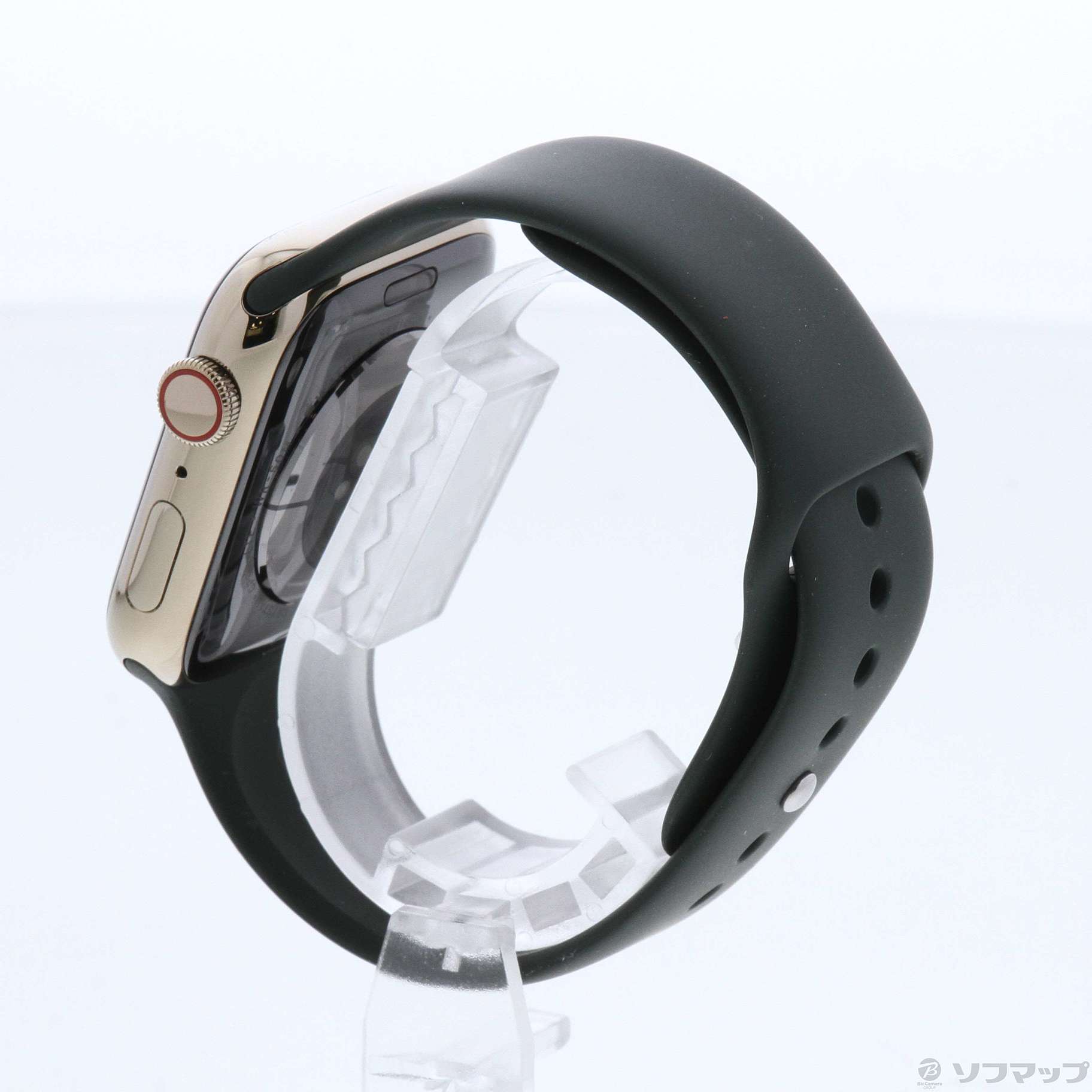 Apple Watch Series 6 GPS + Cellular 44mm ゴールドステンレススチールケース キプロスグリーンスポーツバンド