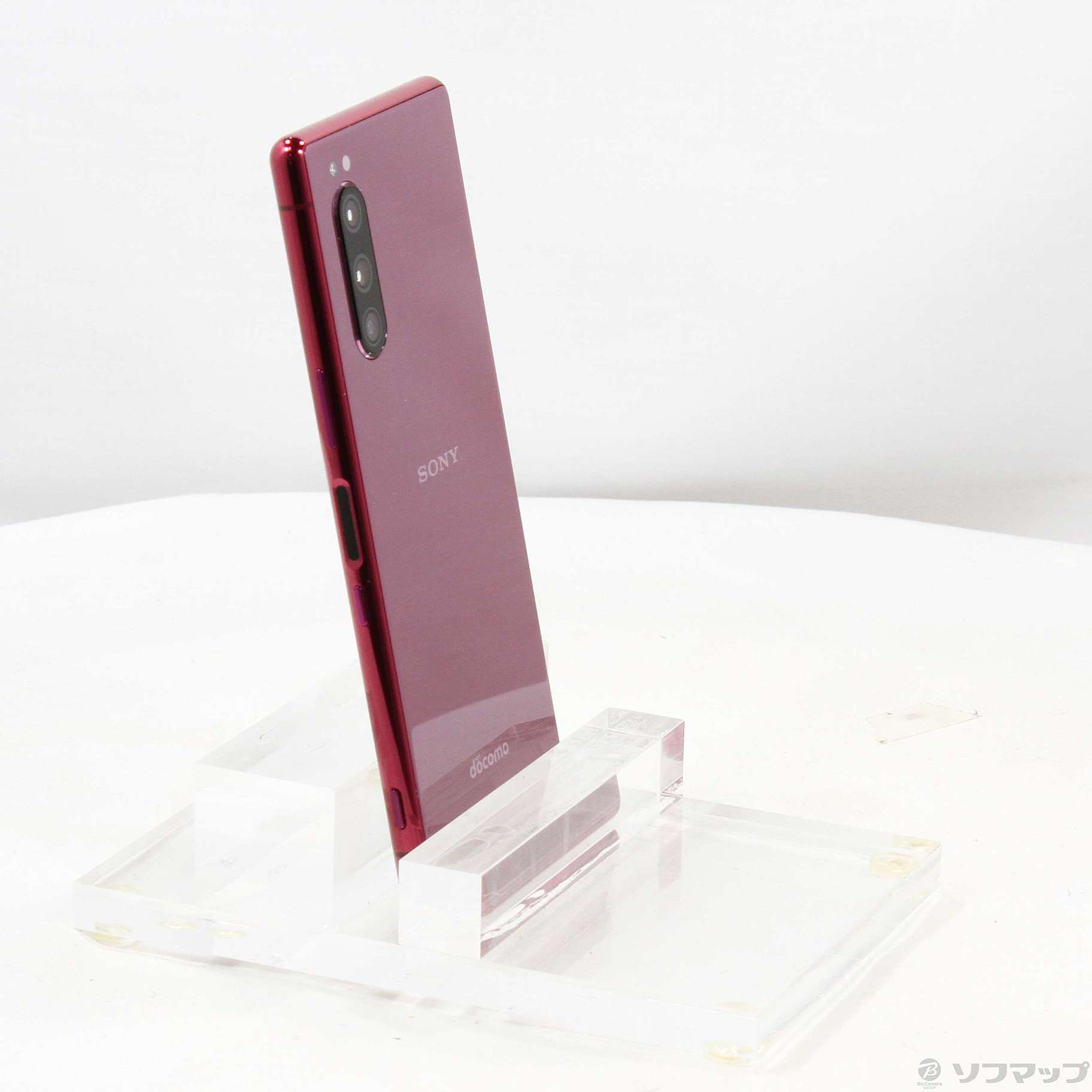 中古品〕 Xperia 5 64GB レッド SO-01M docomoロック解除SIMフリー｜の ...