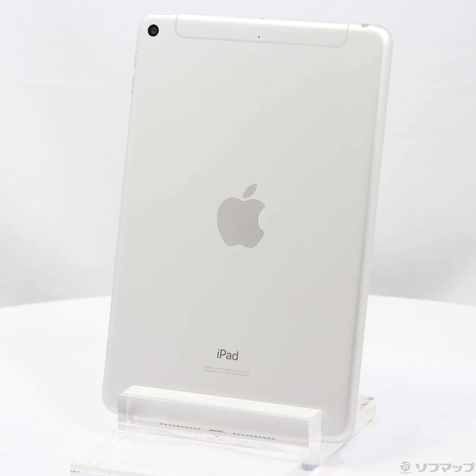 中古】iPad mini 第5世代 64GB シルバー FUX62J／A SIMフリー