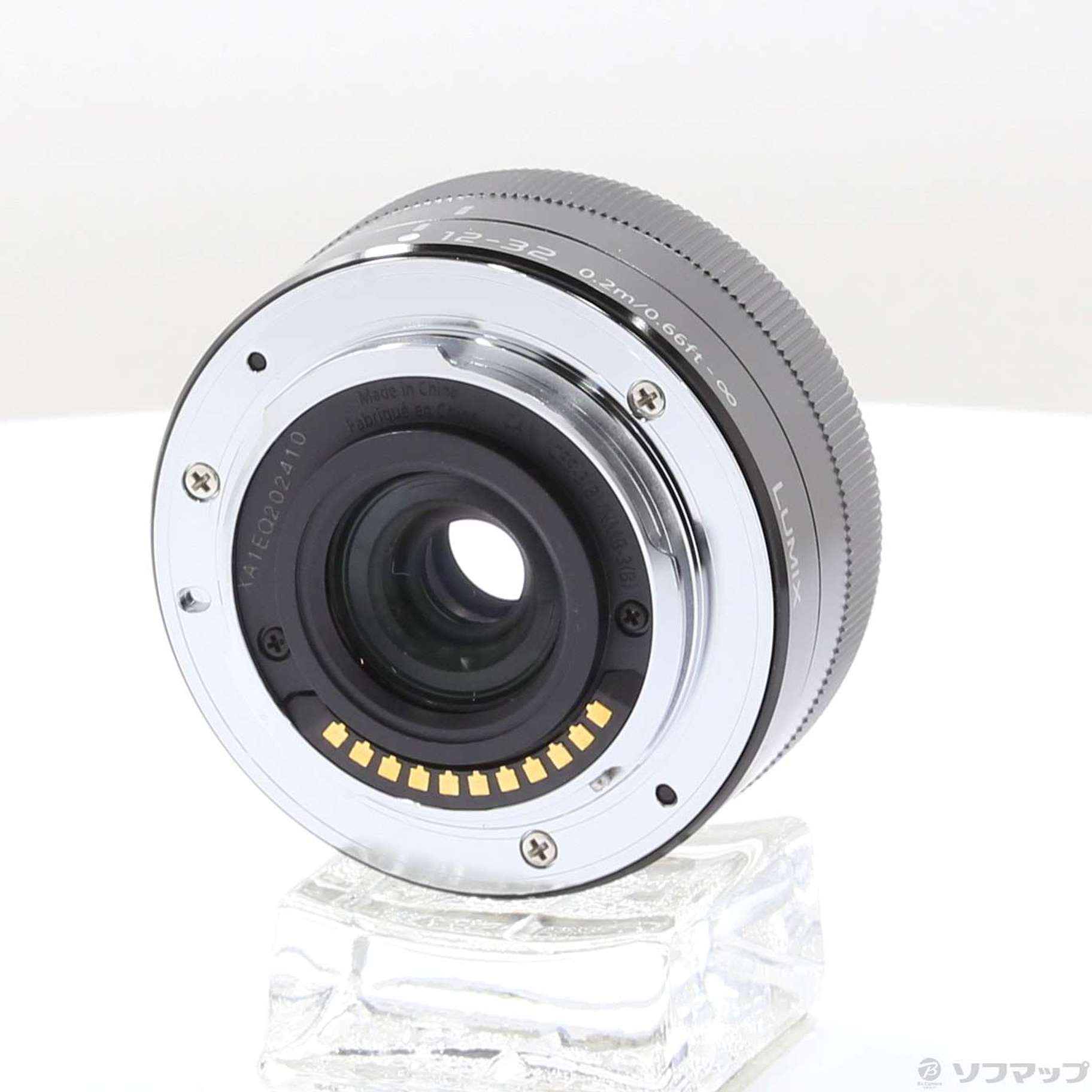 【中古美品】LUMIX H-FS12032 12-32mm ズームレンズ LUMIX G VARIO 12-32mm/F3.5-5.6 ASPH./MEGA O.I.S. H-FS12032-K