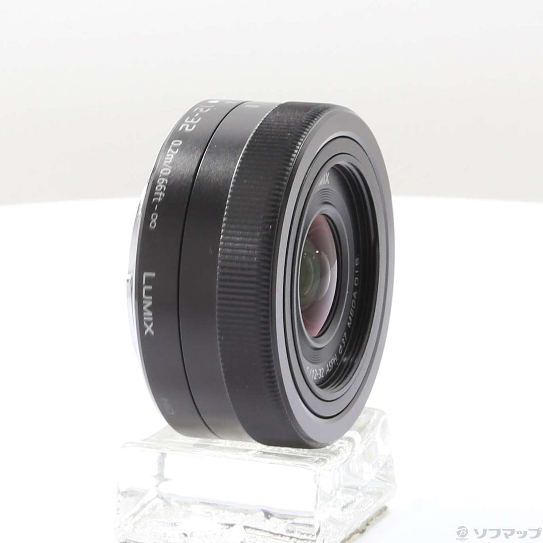 【中古美品】LUMIX H-FS12032 12-32mm ズームレンズ LUMIX G VARIO 12-32mm/F3.5-5.6 ASPH./MEGA O.I.S. H-FS12032-S
