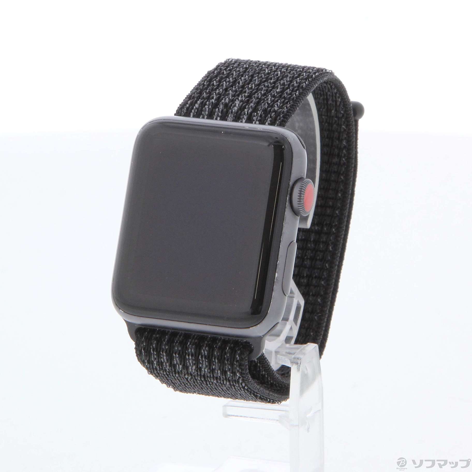 Apple Watch Series 3 Nike+ GPS + Cellular 42mm スペースグレイアルミニウムケース  ブラック／ピュアプラチナNikeスポーツループ