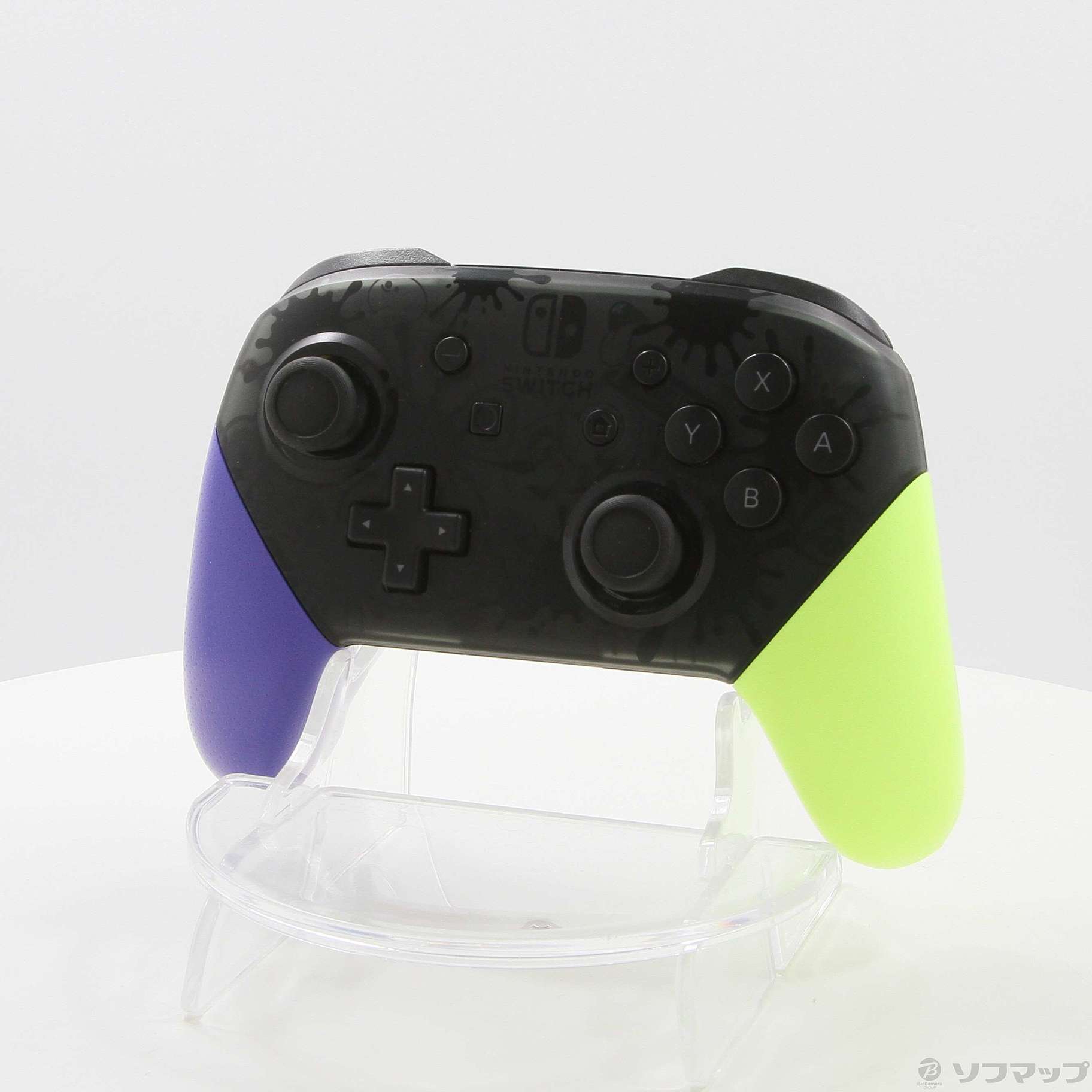 中古】Nintendo Switch Proコントローラー スプラトゥーン3エディション HAC-A-FSSKT [2133052951254] -  リコレ！|ビックカメラグループ ソフマップの中古通販サイト