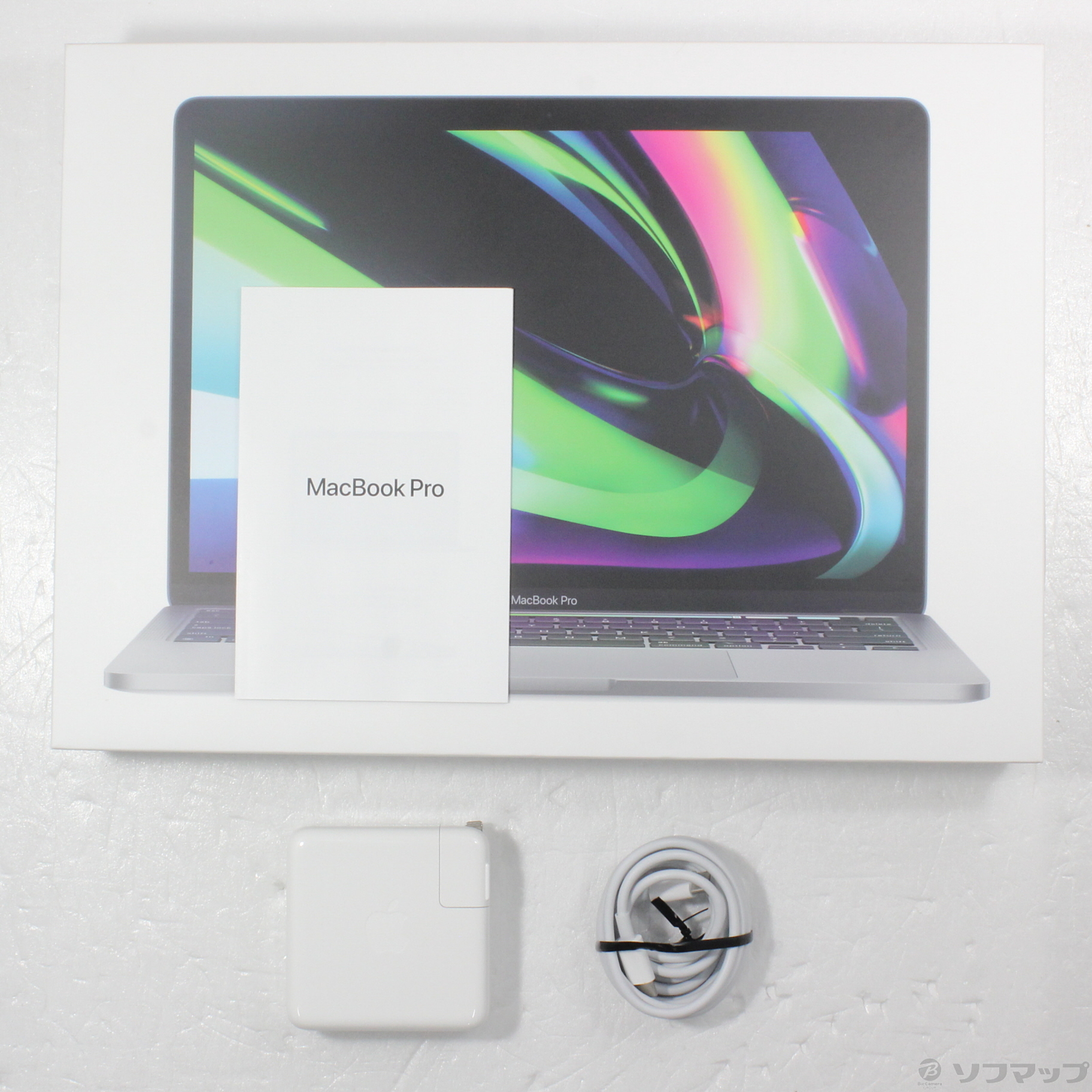 〔中古品〕 MacBook Pro 13.3-inch Mid 2022 MNEJ3J／A Apple M2 8コアCPU_10コアGPU 8GB  SSD1TB スペースグレイ 〔12.6 Monterey〕