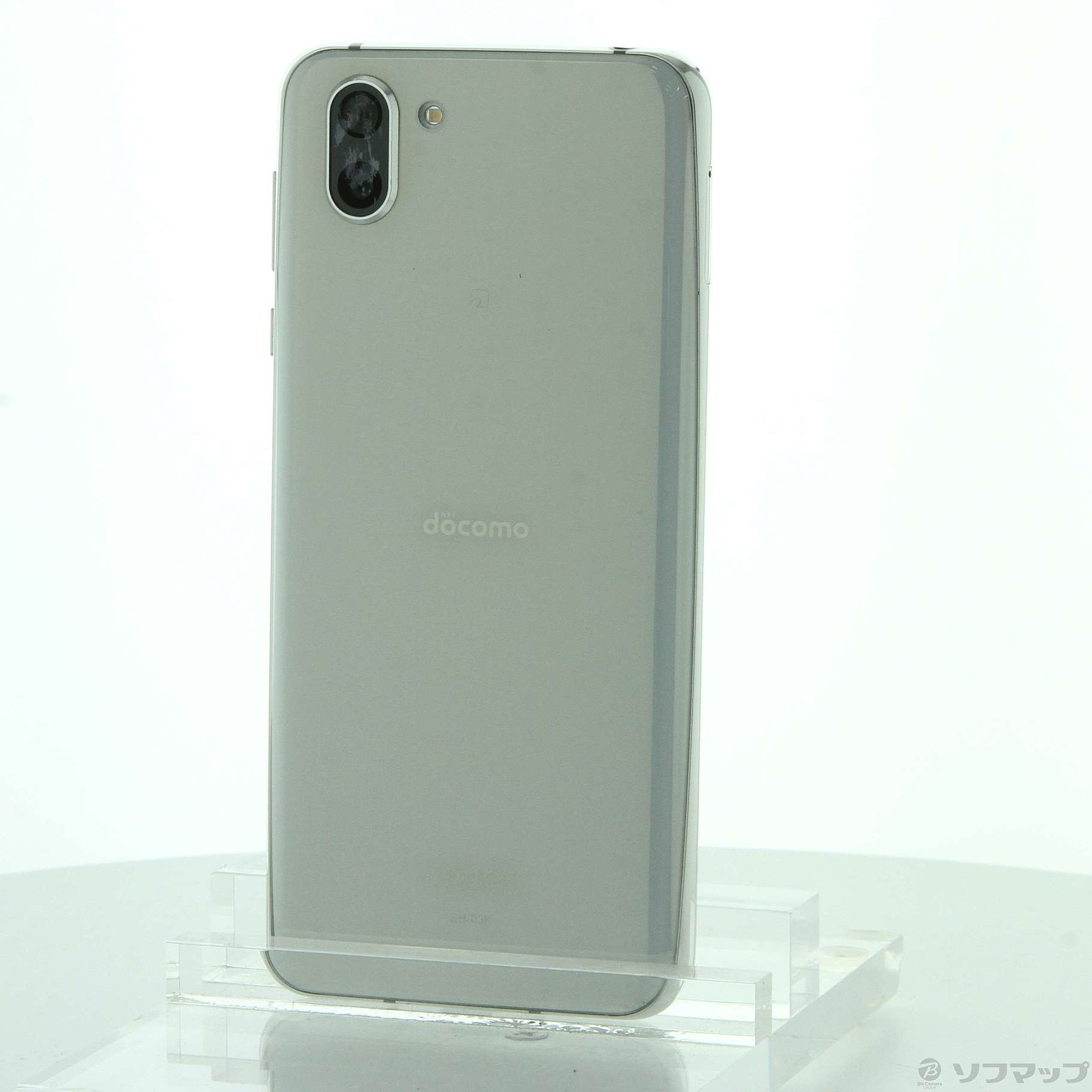 中古】AQUOS R2 64GB プラチナムホワイト SH-03K docomoロック解除SIM ...