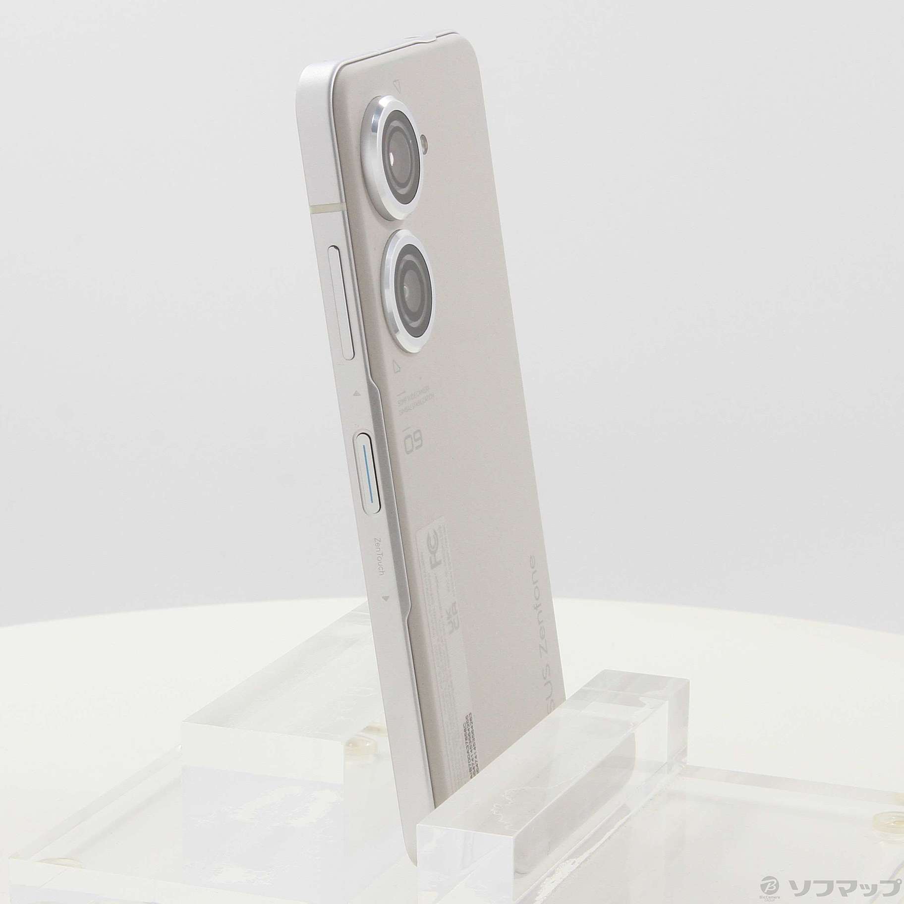 箱あり美品】Asus Zenfone9(ムーンライトホワイト) - スマートフォン 