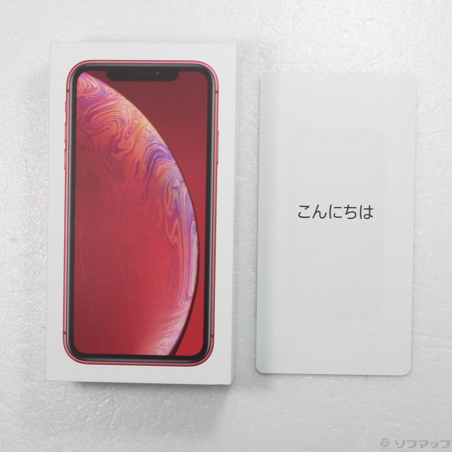 中古】iPhoneXR 64GB プロダクトレッド MT062J／A SoftBank