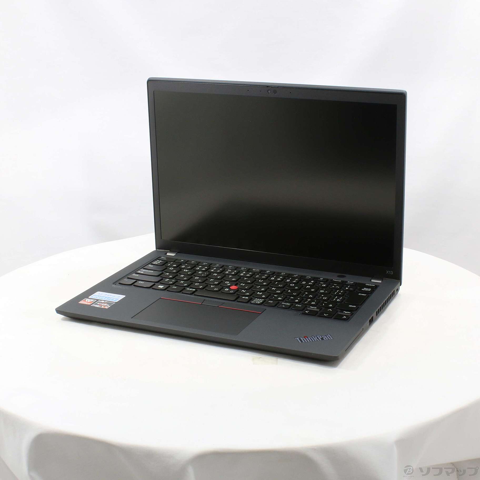 (中古)Lenovo ThinkPad X13 Gen 2 20XJS07900 ブラック(269-ud)