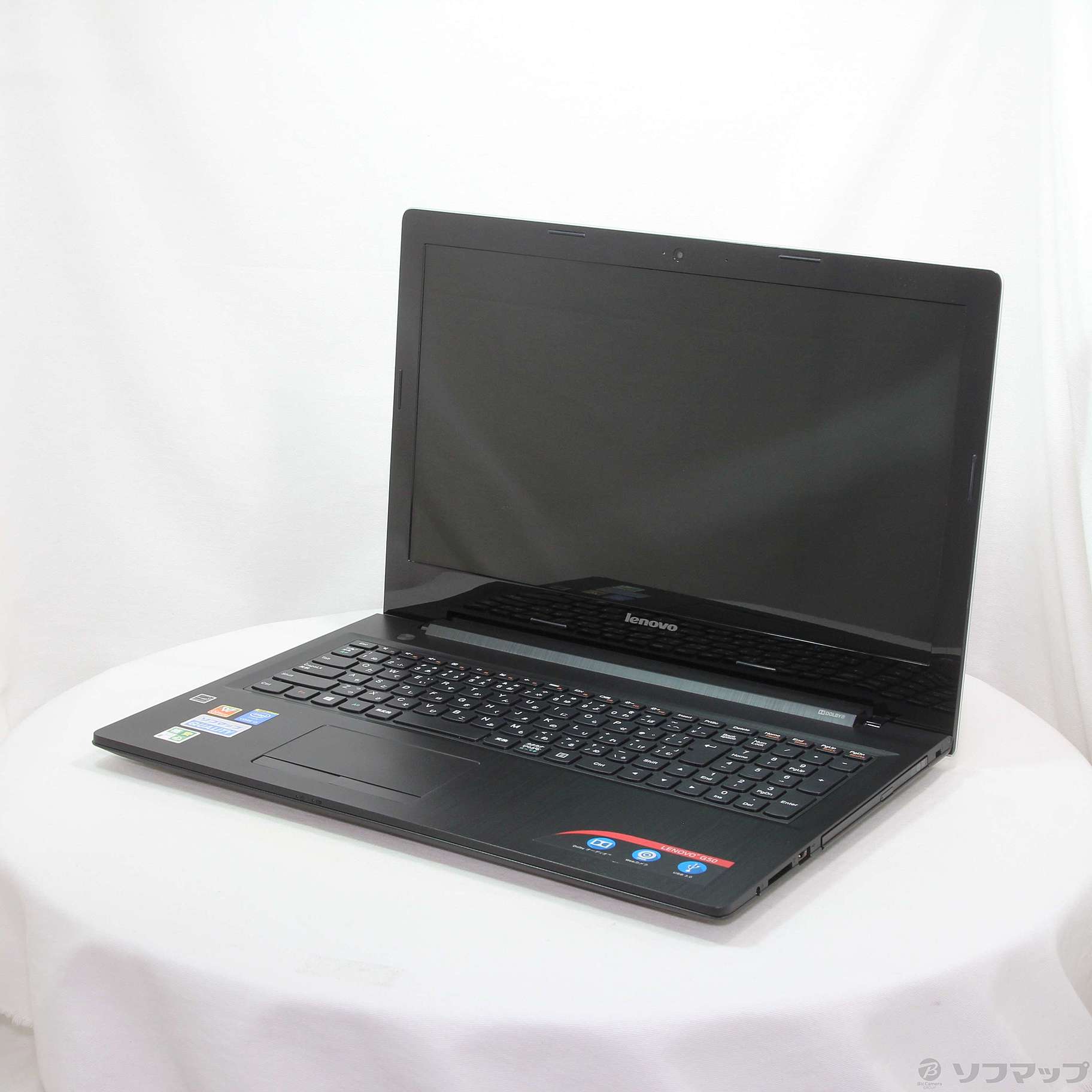 Lenovoノートパソコン i3（中古）、4GBメモリ、SSD240GB、15.6画面 