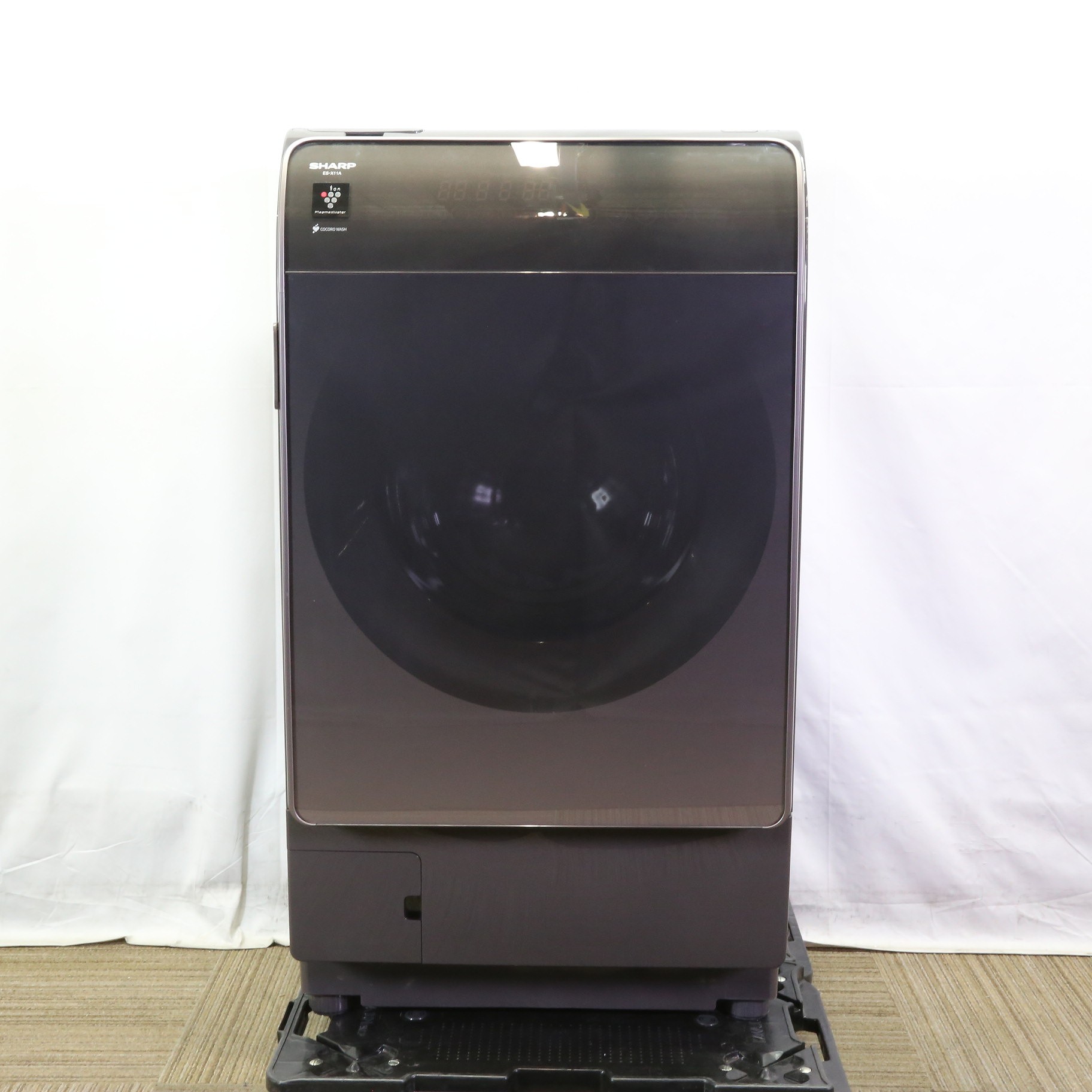 SHARP ESX11BTR 右開きリッチブラウン未使用品！ SHARP ES-X11B-TR リッチブラウン [ドラム式洗濯乾燥機(洗濯11.0