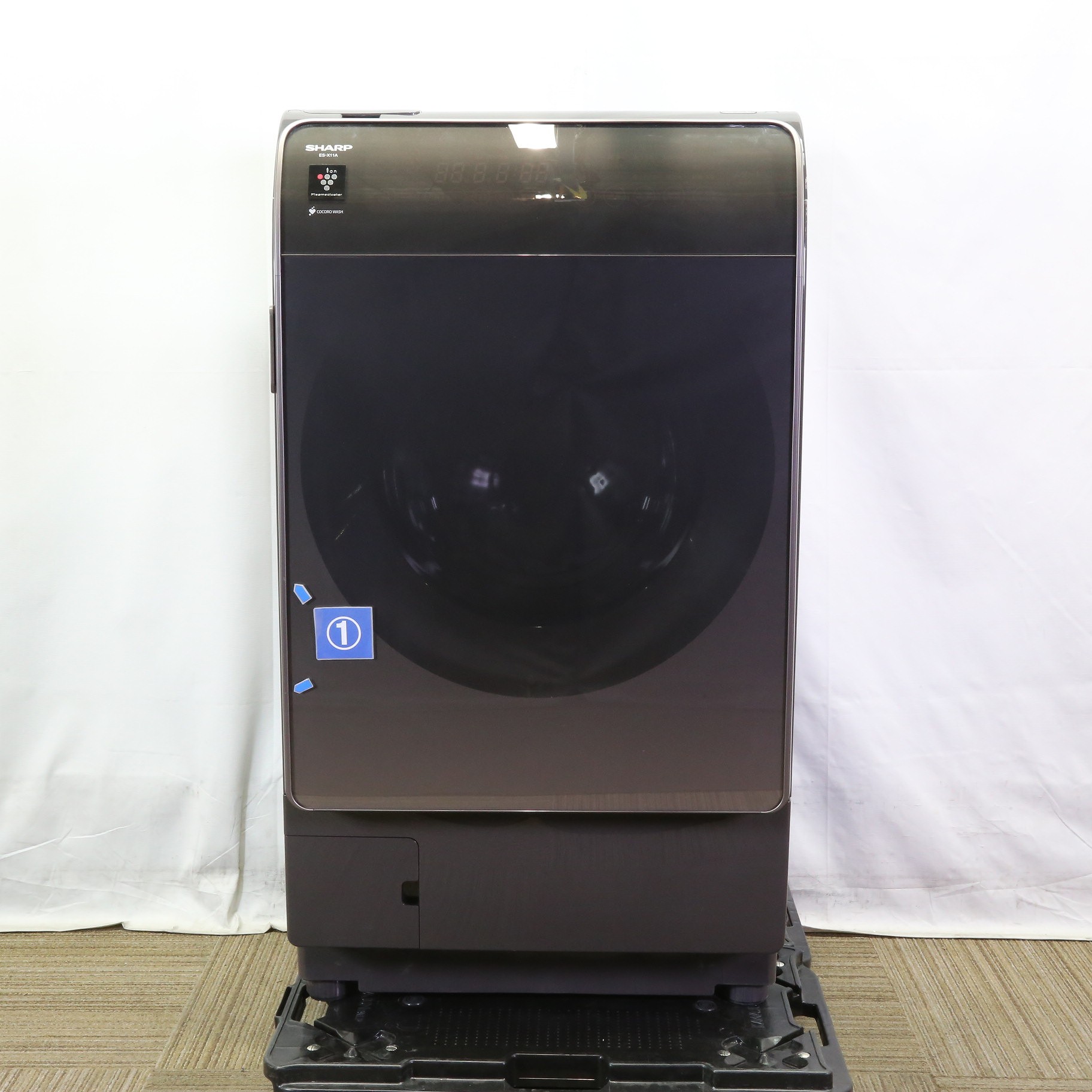 中古】〔中古品〕 ドラム式洗濯乾燥機 リッチブラウン ES-X11A-TR