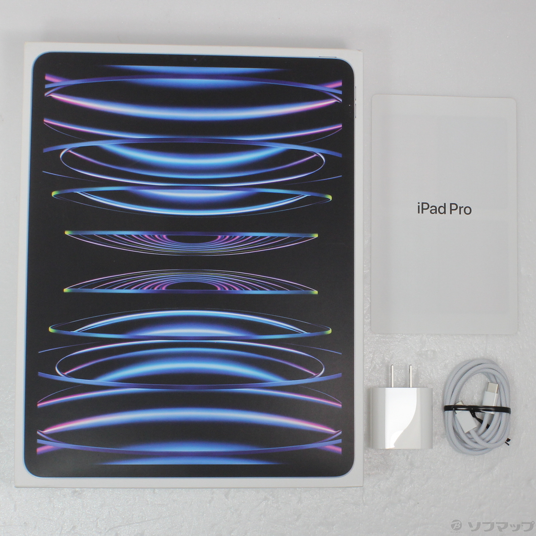 中古】iPad Pro 12.9インチ 第6世代 128GB シルバー MNXQ3J／A Wi-Fi
