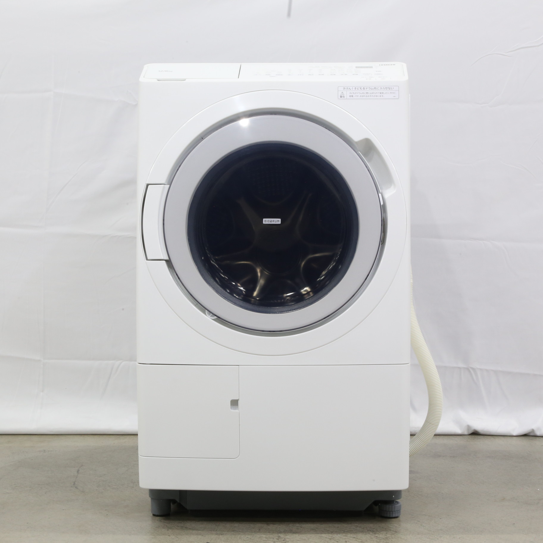 中古】〔中古品〕 ドラム式洗濯機 ホワイト BD-SV120JL-W ［洗濯12.0kg