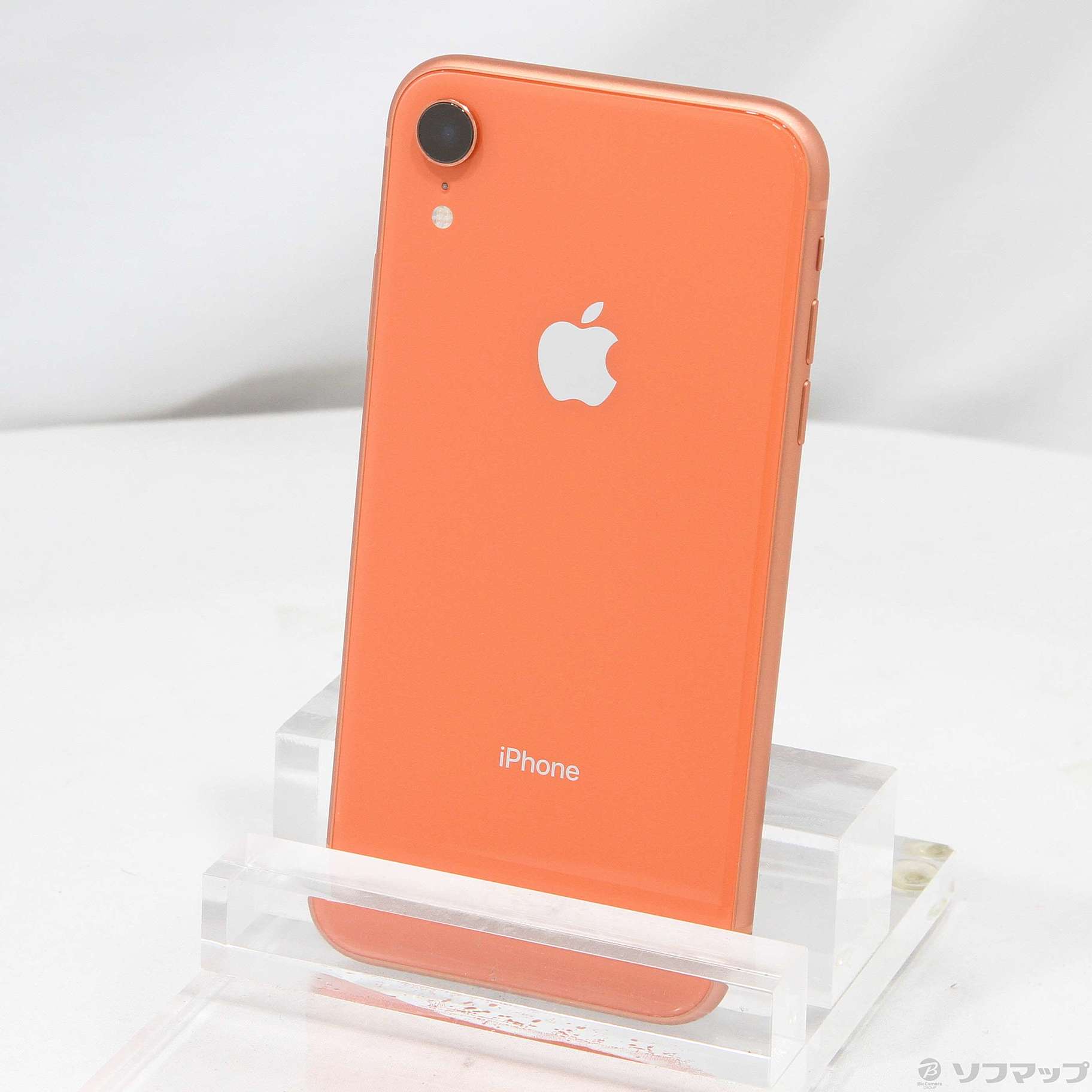 中古】iPhoneXR 128GB コーラル MT0T2J／A SoftBank [2133052999744