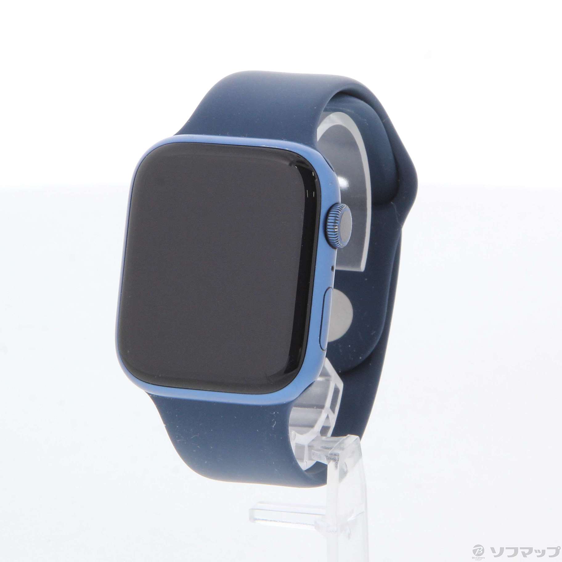 中古】Apple Watch Series 7 GPS 45mm ブルーアルミニウムケース アビスブルースポーツバンド [2133053002887]  - リコレ！|ビックカメラグループ ソフマップの中古通販サイト