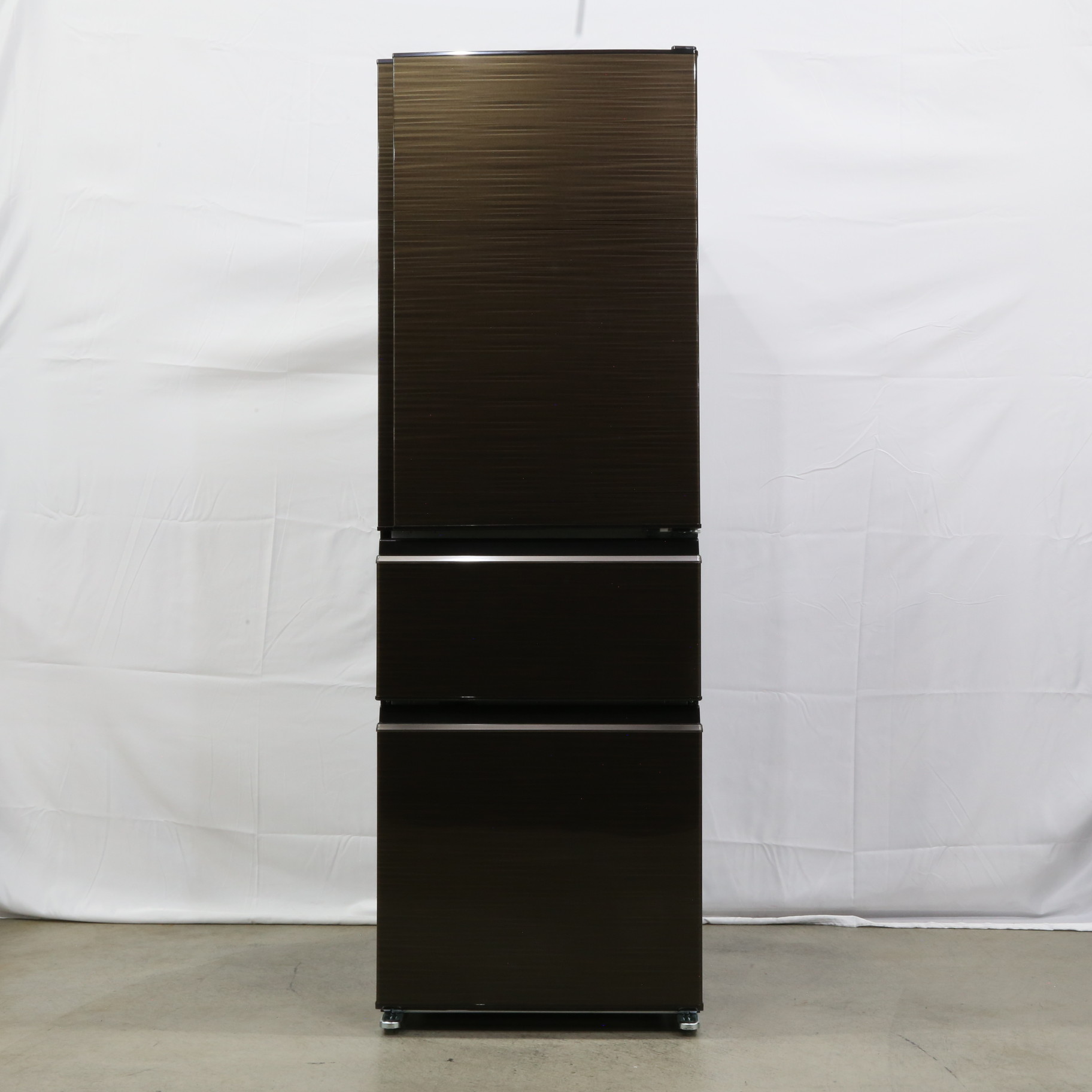 中古】〔展示品〕 冷蔵庫 グロッシーブラウン MR-CD41BKH-BR ［幅60cm