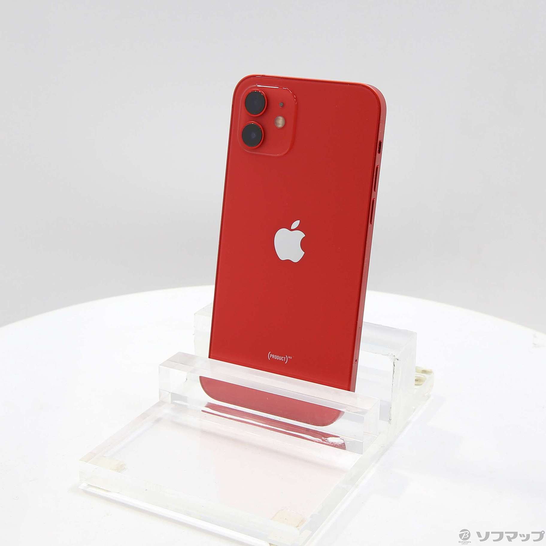 【美品】iPhone12 256GB レッド SIMフリーAppleSto
