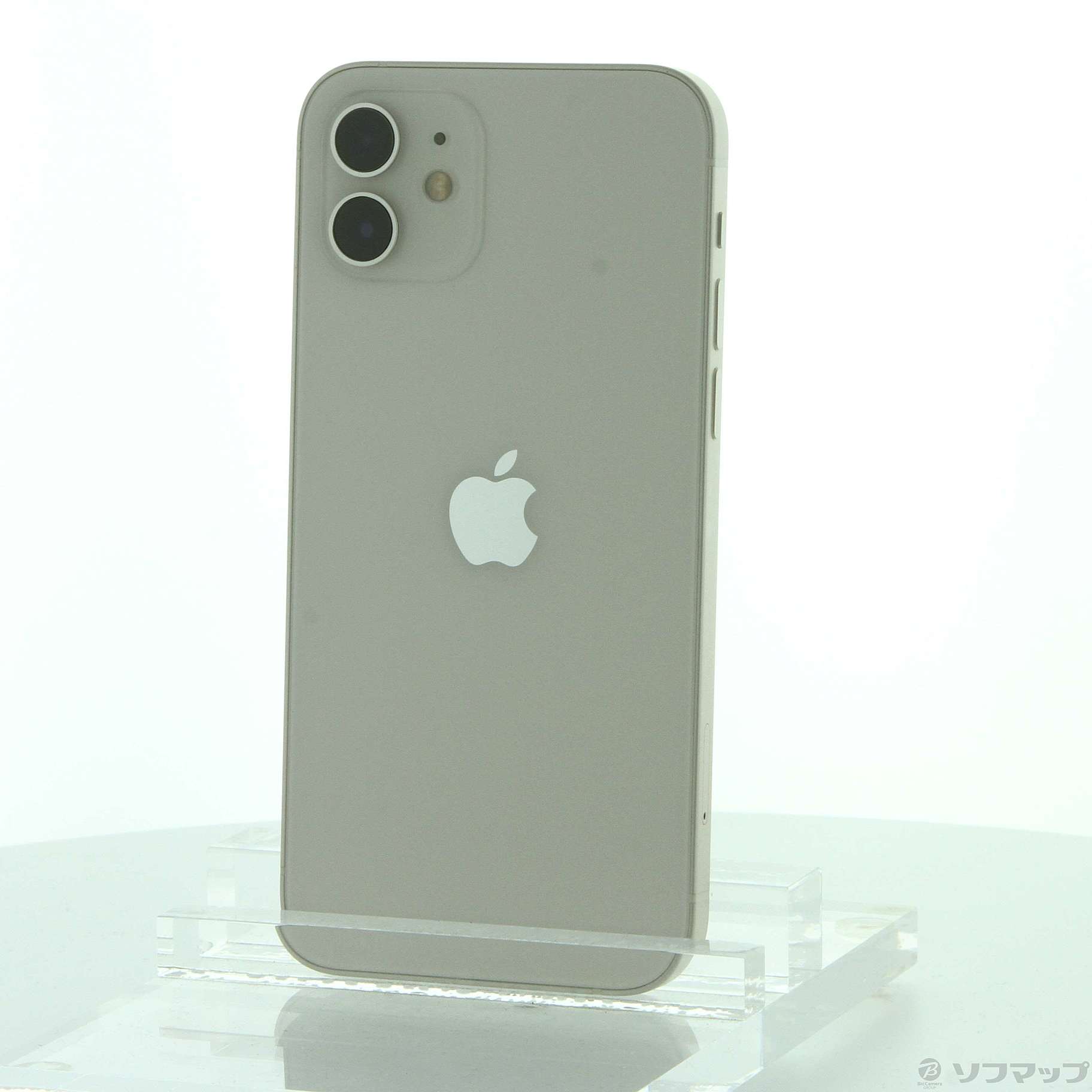 (中古)Apple iPhone12 256GB ホワイト MGJ13J/A SIMフリー(196-ud)