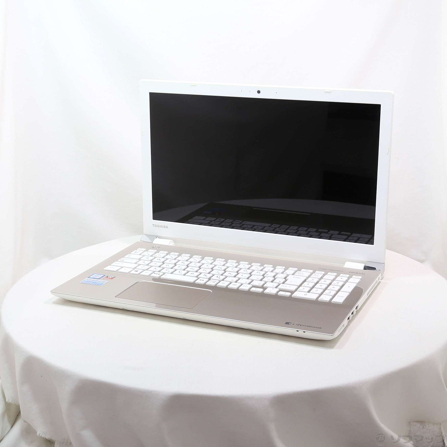 中古】dynabook T6 P1T6KPEG サテンゴールド 〔Windows 10〕 ［Core-i7-8550U  (1.8GHz)／4GB／HDD1TB／15.6インチワイド］ [2133053011780] - リコレ！|ビックカメラグループ  ソフマップの中古通販サイト