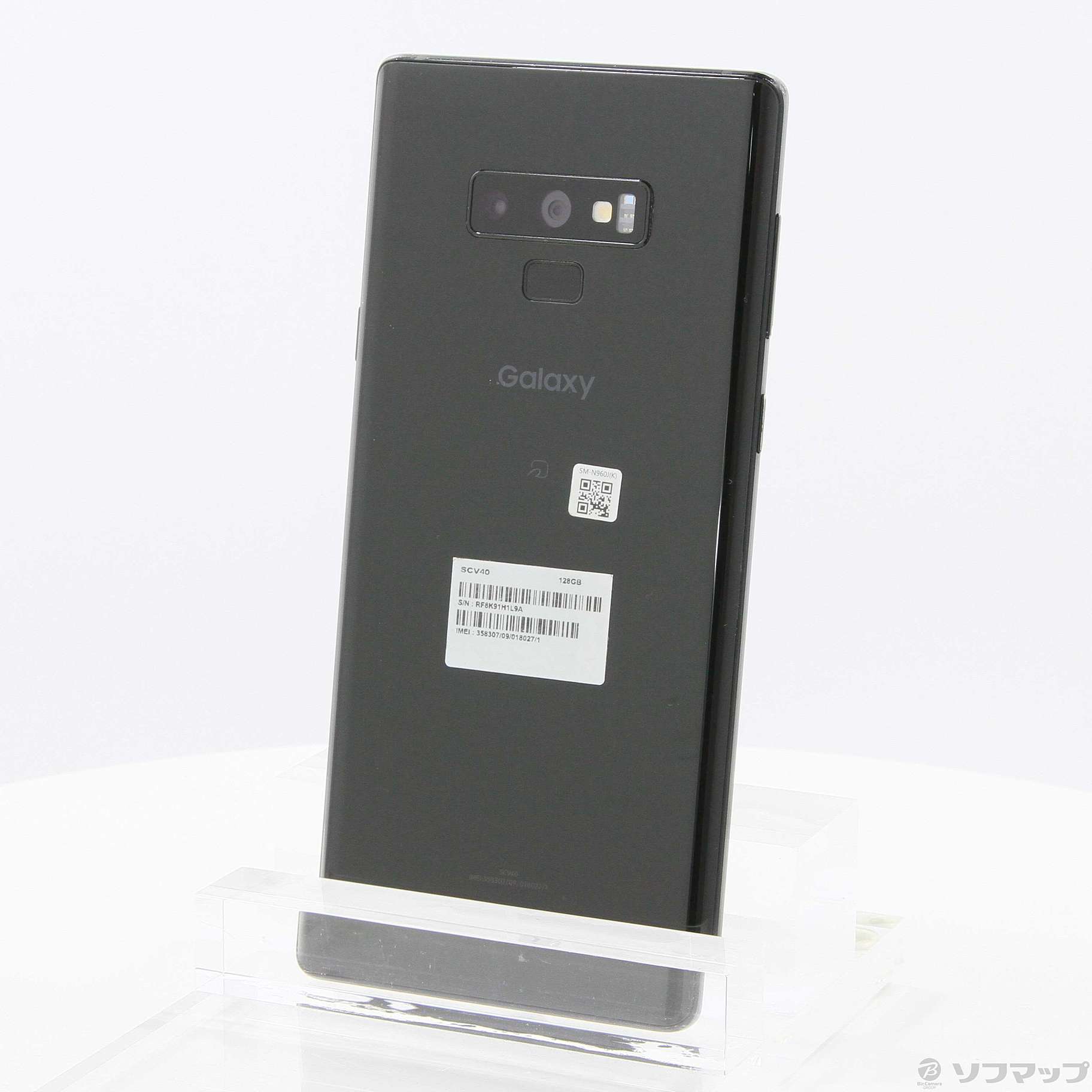 GALAXY Note9 128GB ミッドナイトブラック SCV40 auロック解除SIMフリー