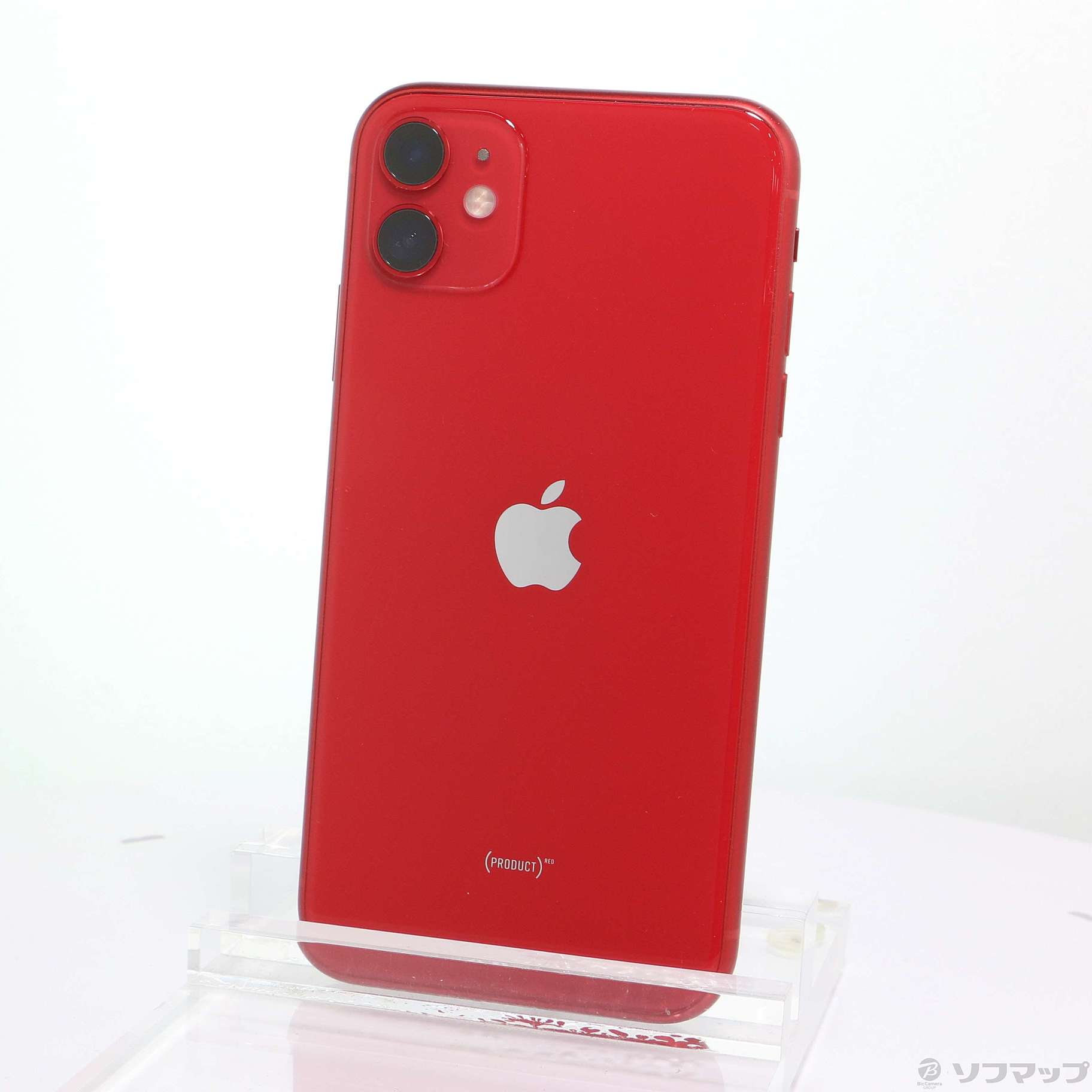 中古】iPhone11 64GB プロダクトレッド MWLV2J／A SIMフリー [2133053012718] - リコレ！|ビックカメラグループ  ソフマップの中古通販サイト