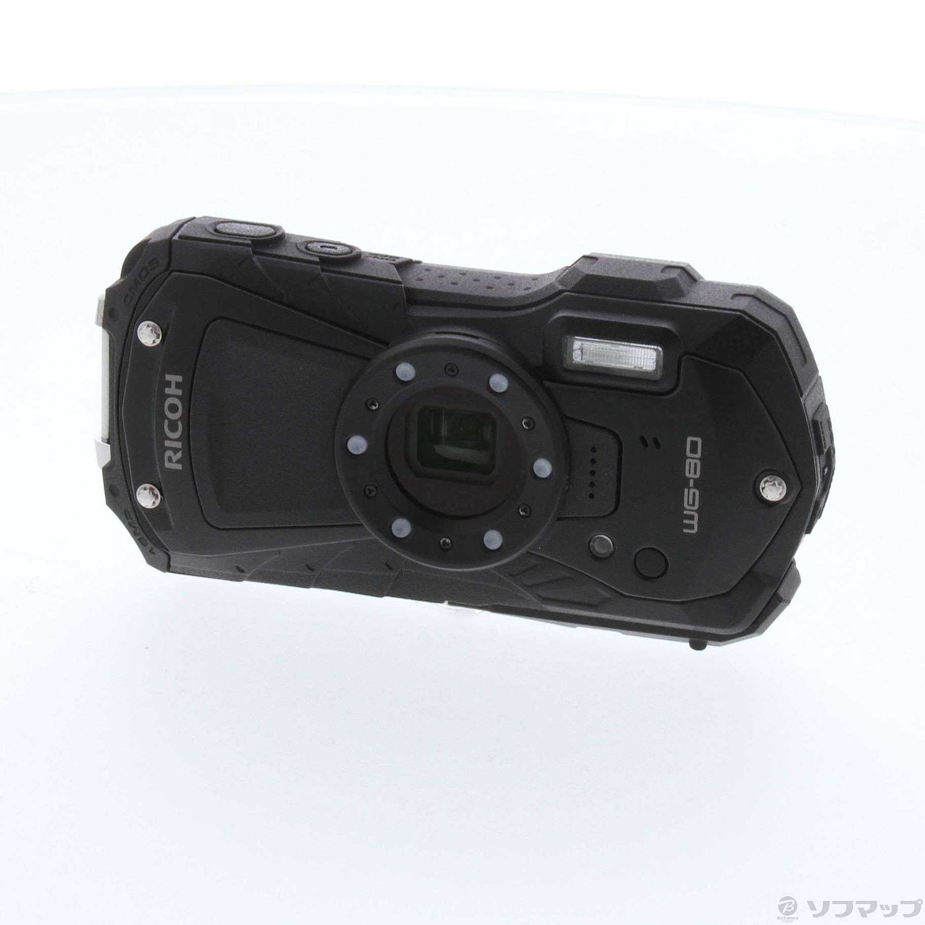 中古】〔展示品〕 RICOH WG-80 ブラック [2133053013296] - 法人専用