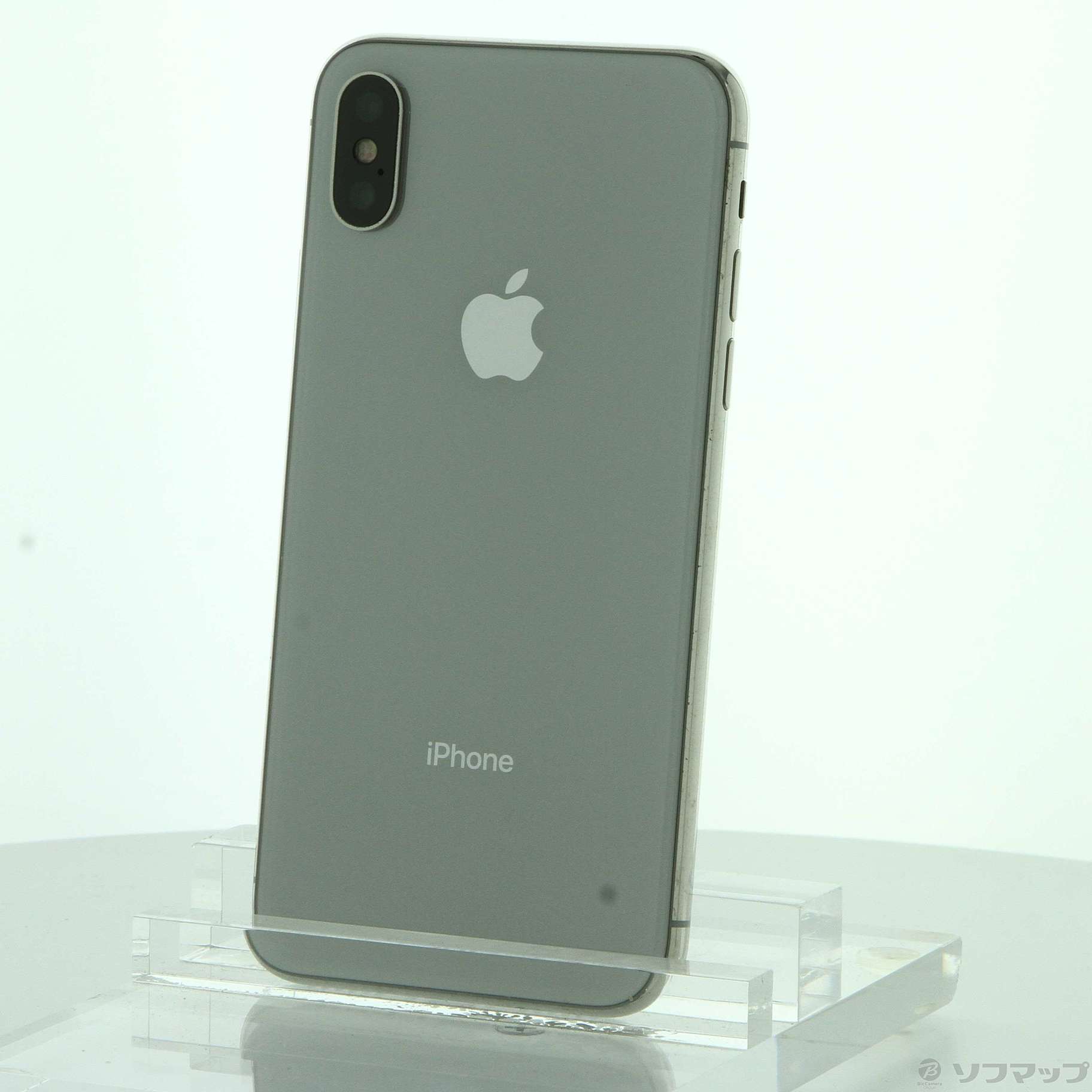 中古】iPhoneX 64GB シルバー MQAY2J／A SIMフリー [2133053016389