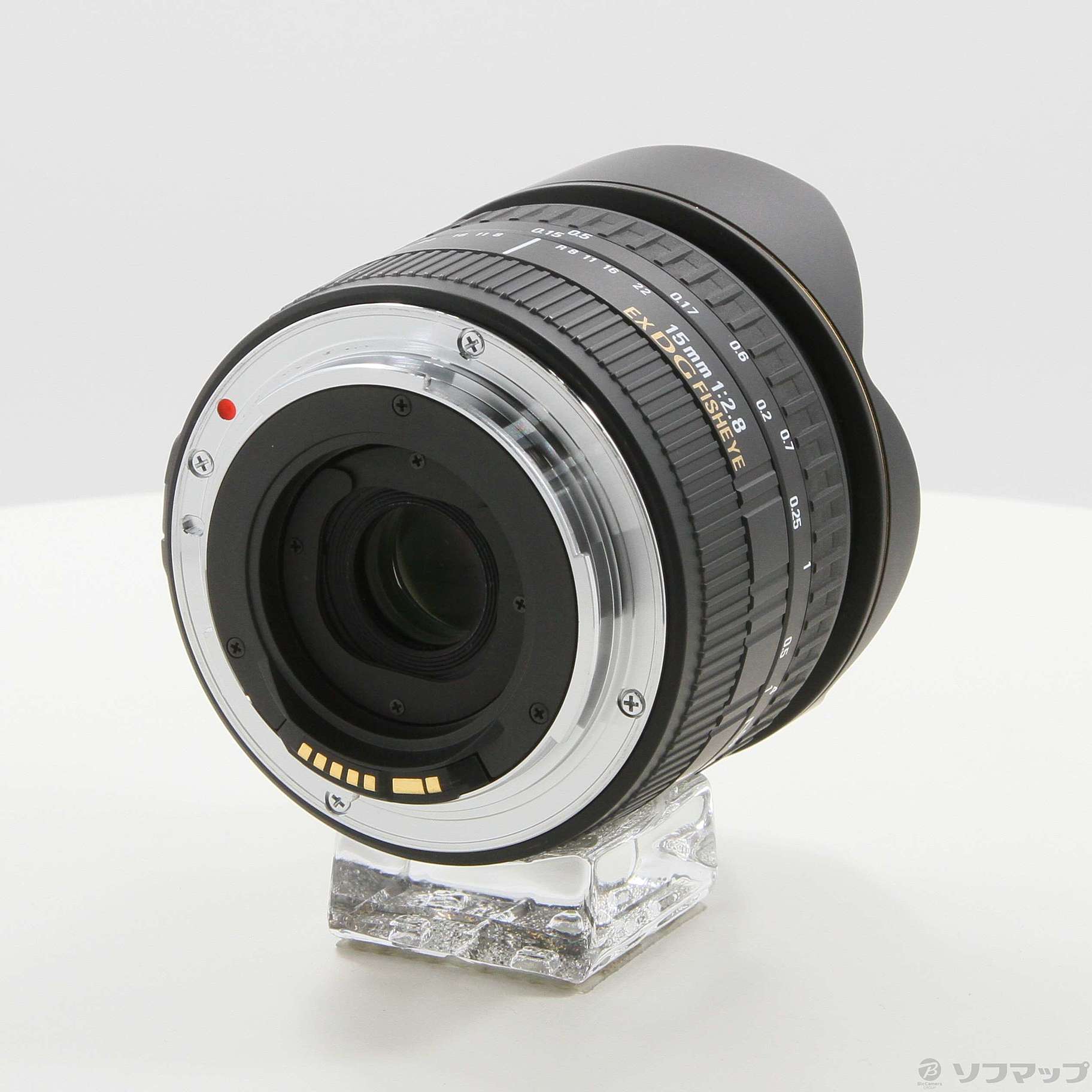 中古】SIGMA AF 15mm F2.8 EX DG フィッシュアイ(Canon用) (レンズ