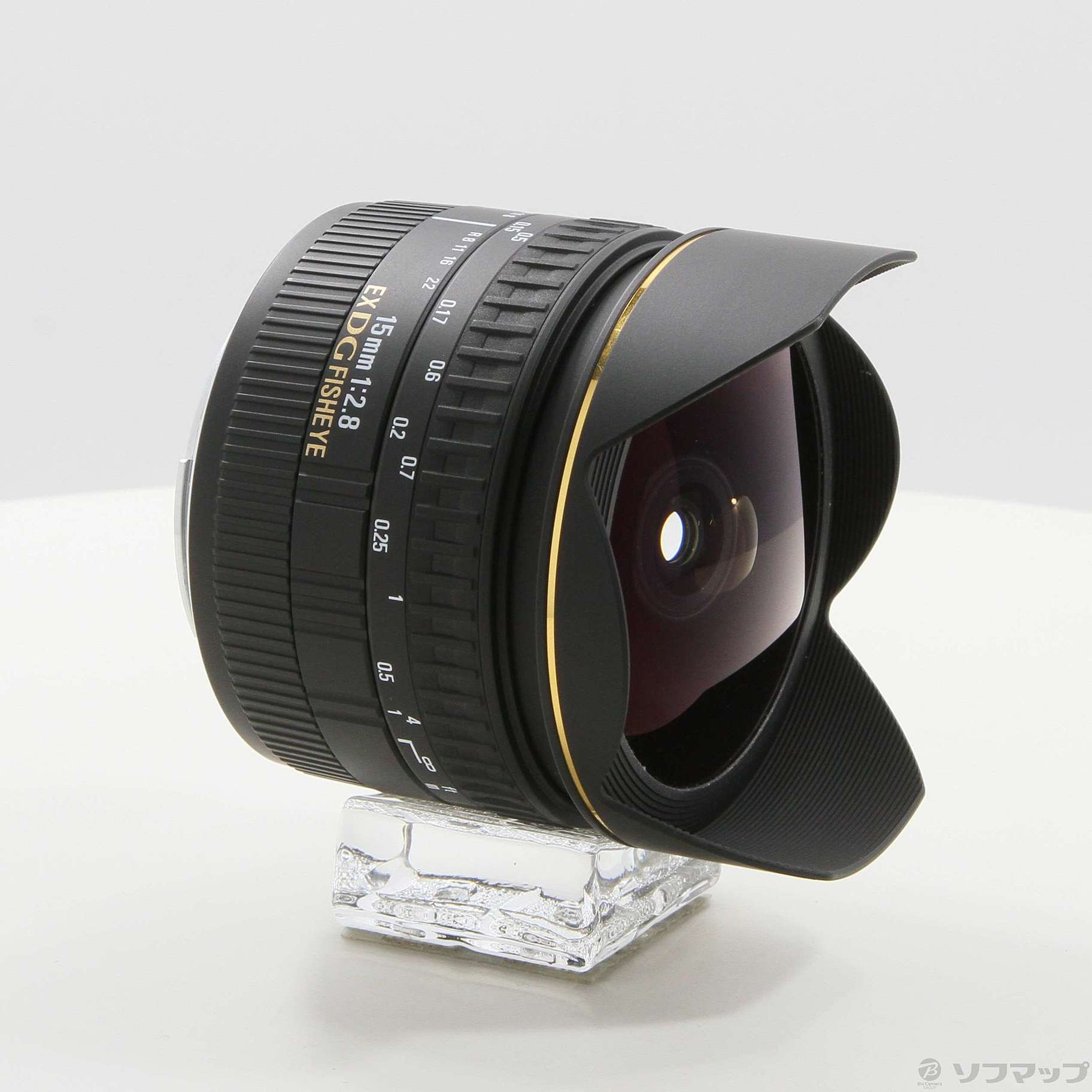 中古】SIGMA AF 15mm F2.8 EX DG フィッシュアイ(Canon用) (レンズ