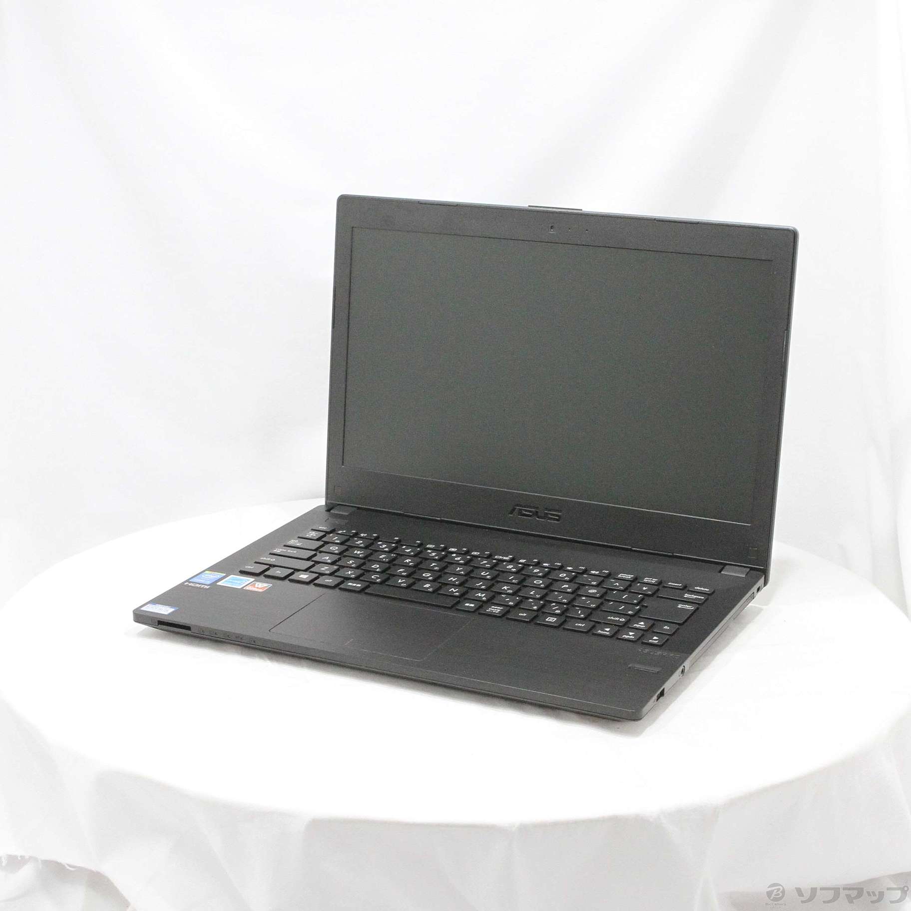 〔中古品（難あり）〕 ASUSPRO P2420LA P2420LA-WO0687R ブラック ［Core-i3-5005U  (2GHz)／8GB／HDD1TB／14インチワイド］